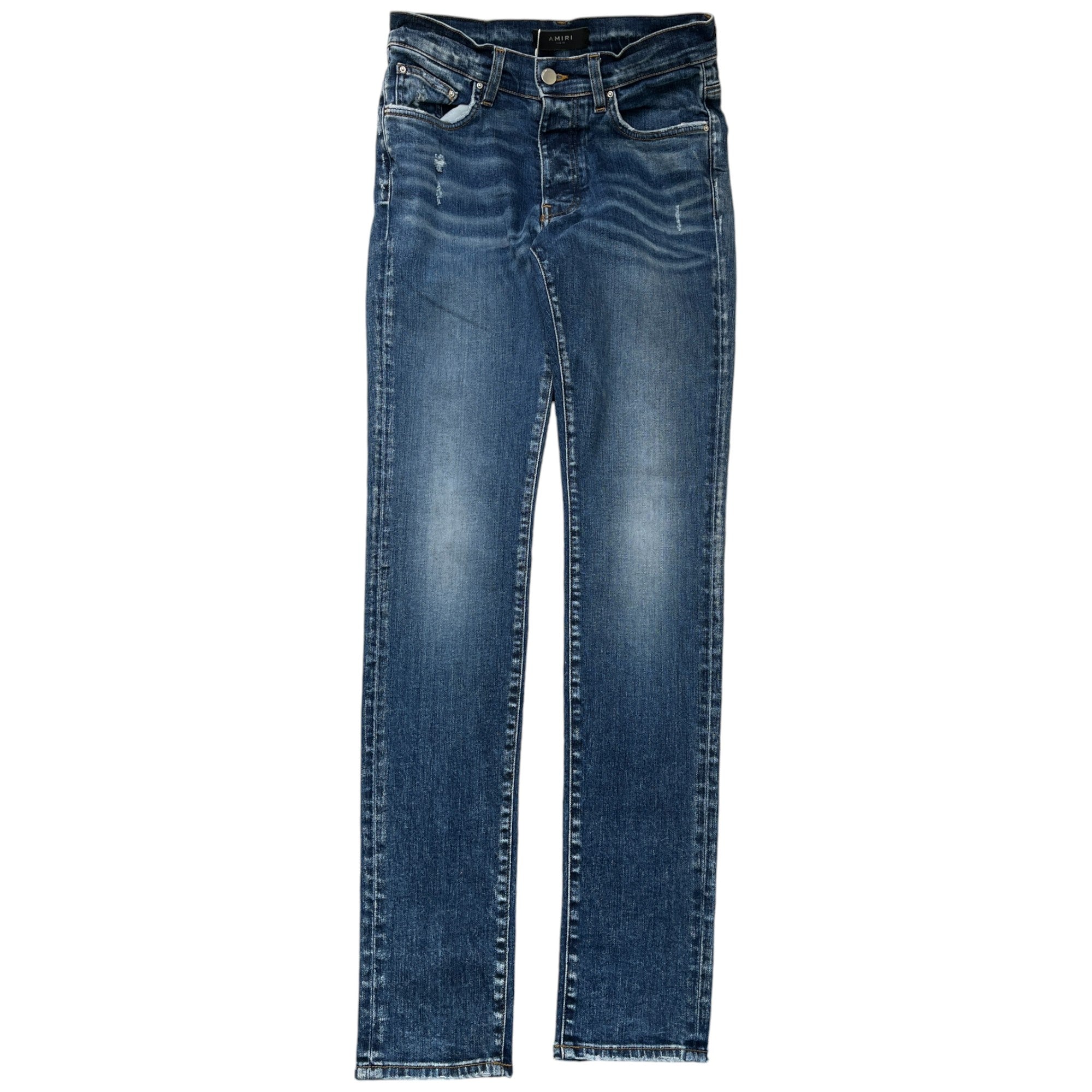 Men's Distressed Jeans Blue Size IT 46 / UK 30