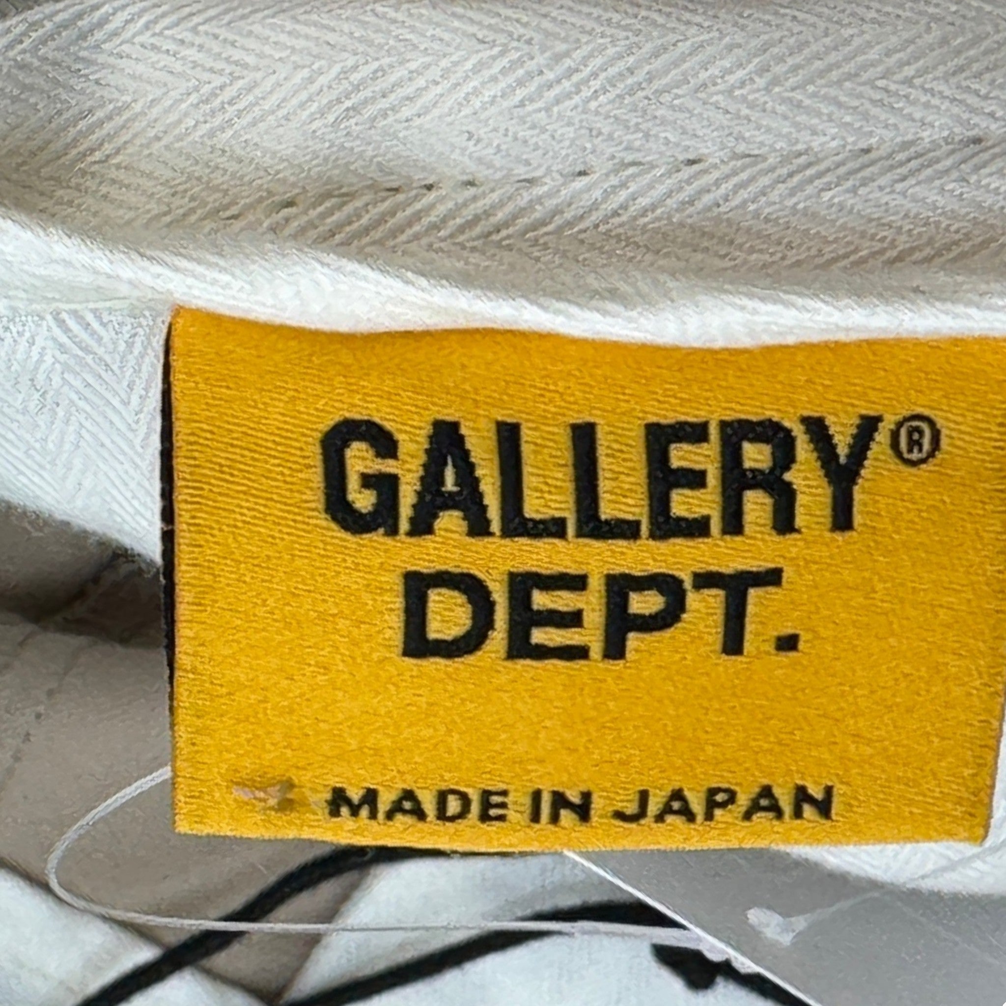 Men's Carpenter Flare Trousers Beige Size Waist 34"