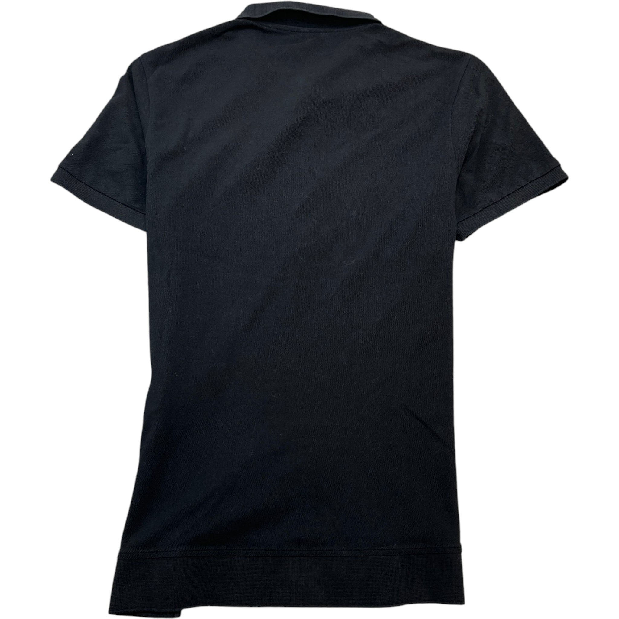 Men's Tab Logo Polo Shirt Black Size L