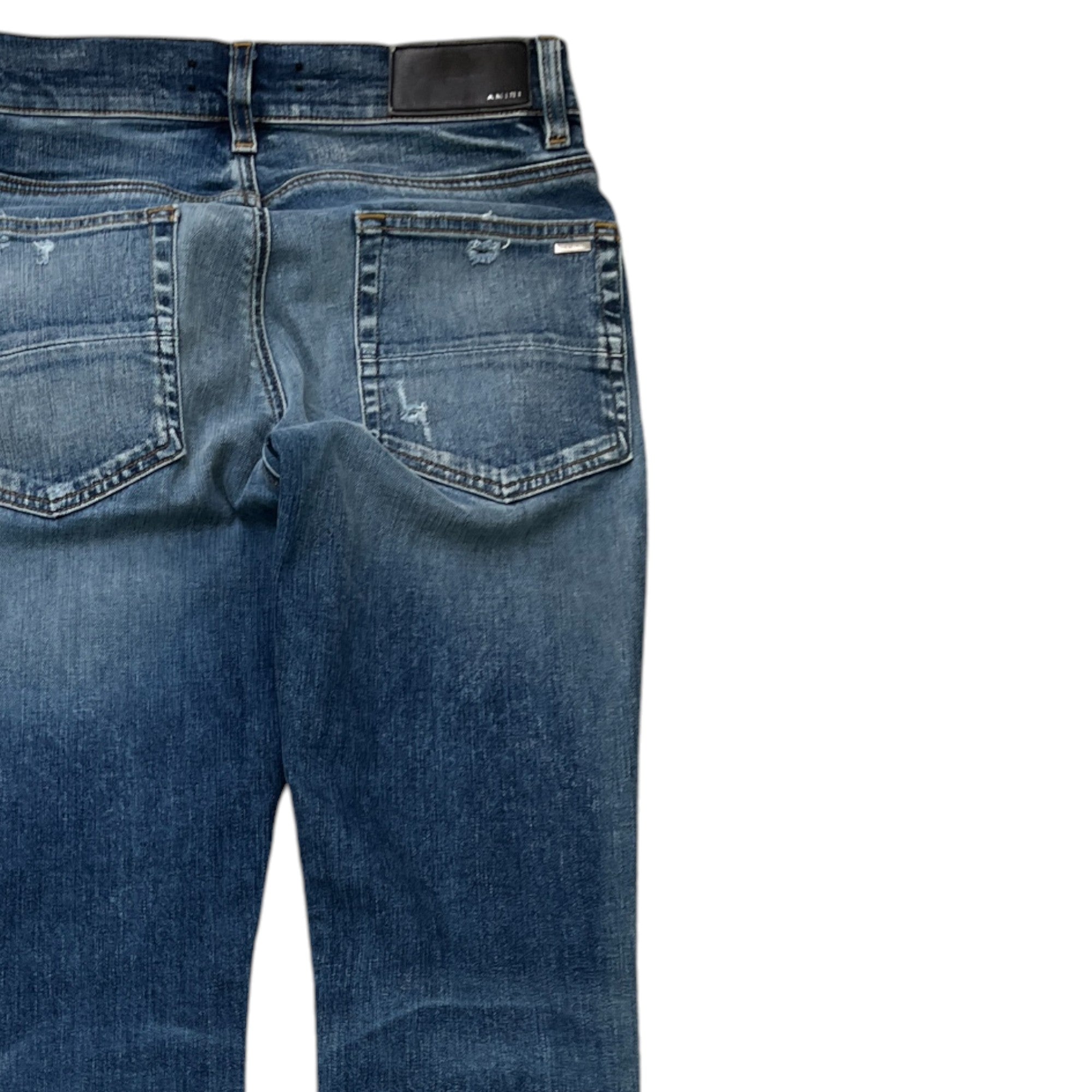 Men's Distressed Jeans Blue Size IT 46 / UK 30