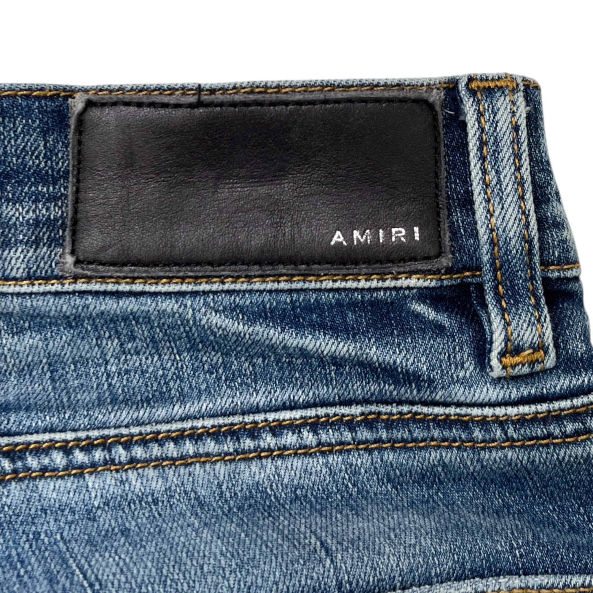 Men's Distressed Jeans Blue Size IT 46 / UK 30