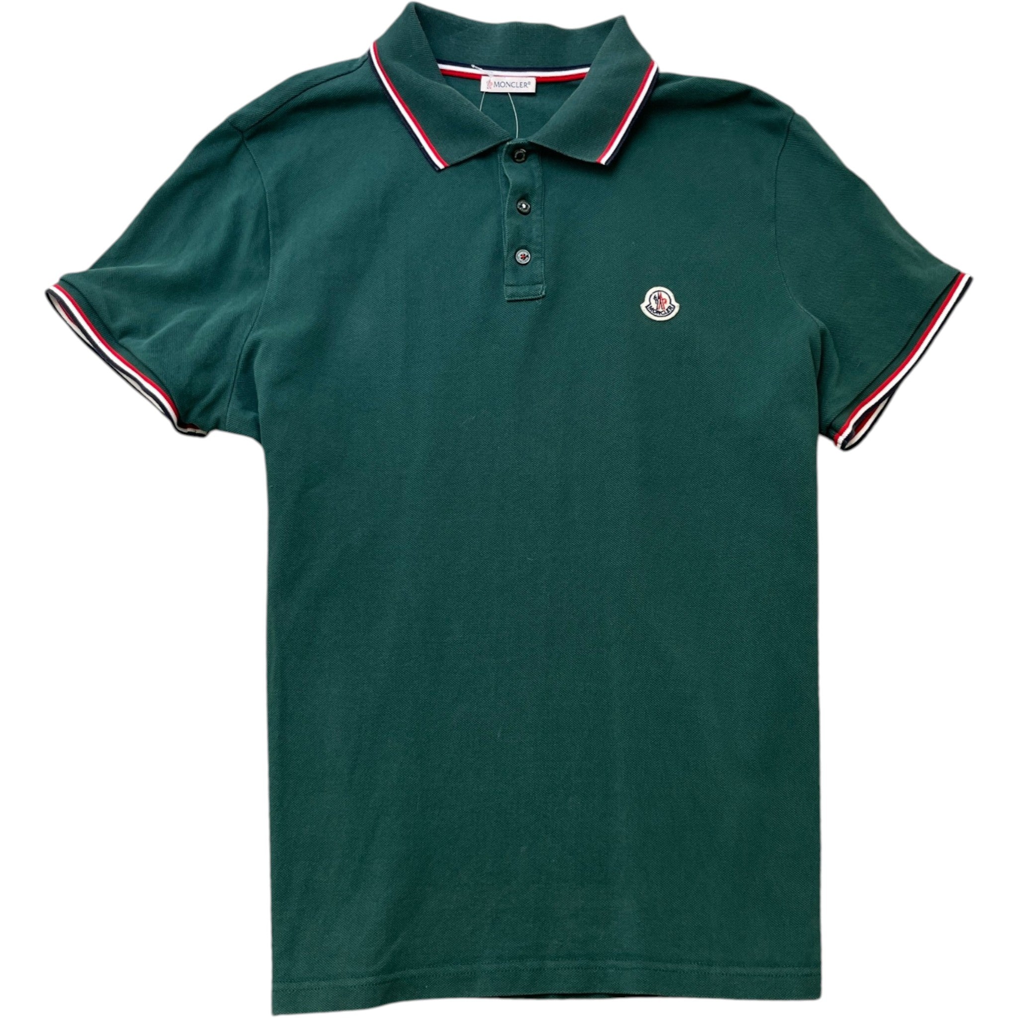 Men's Maglia Polo Shirt Green Size XL