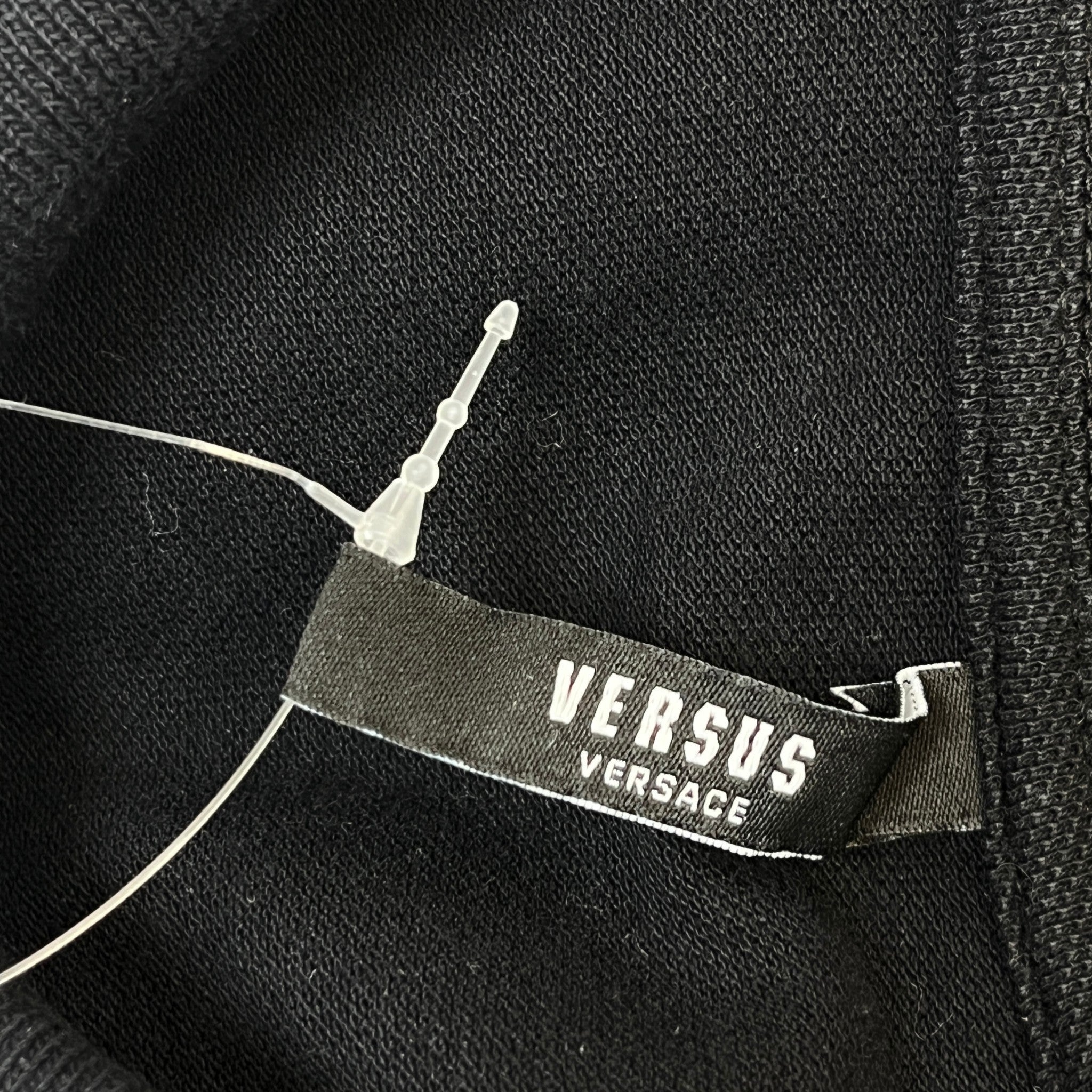 Men's Tab Logo Polo Shirt Black Size L