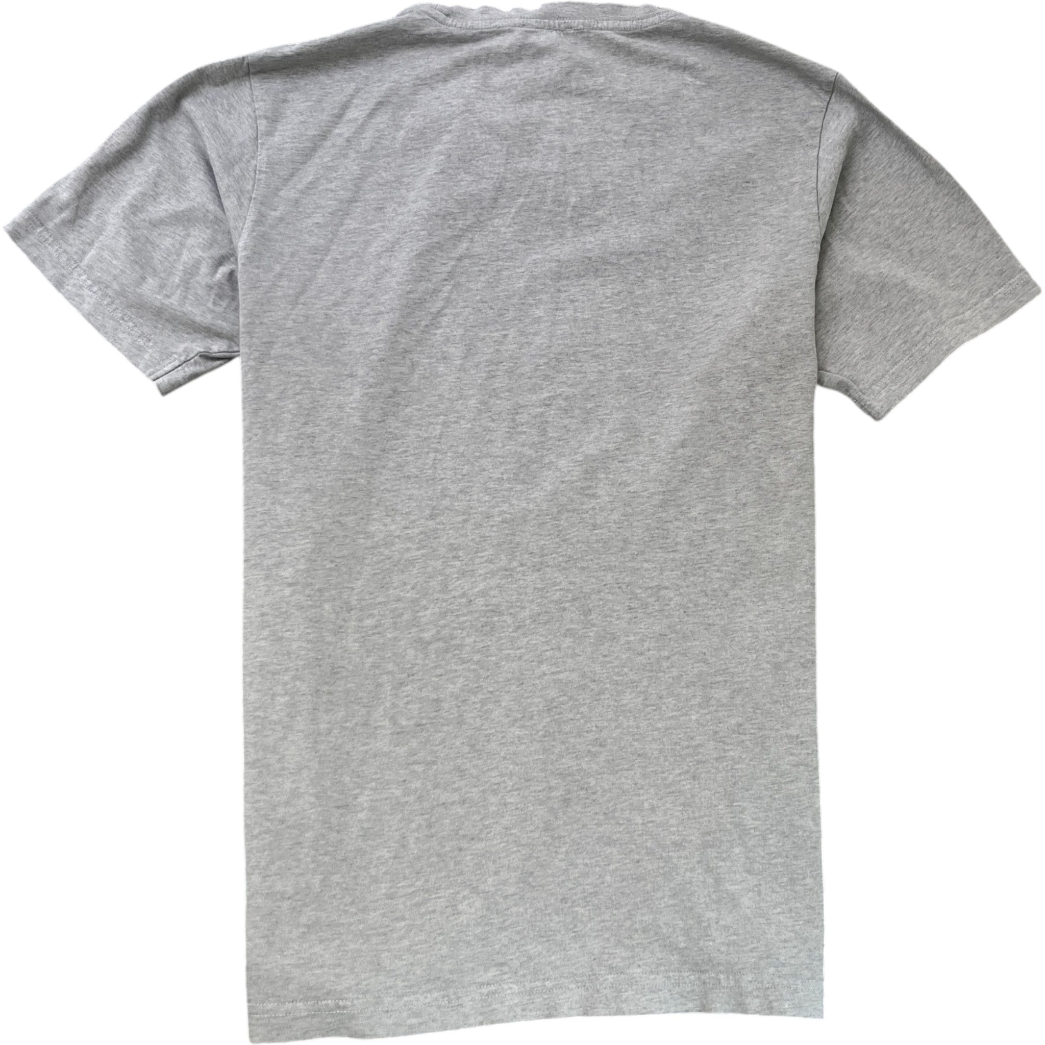 Men's Tiger Print T-Shirt Grey Size M