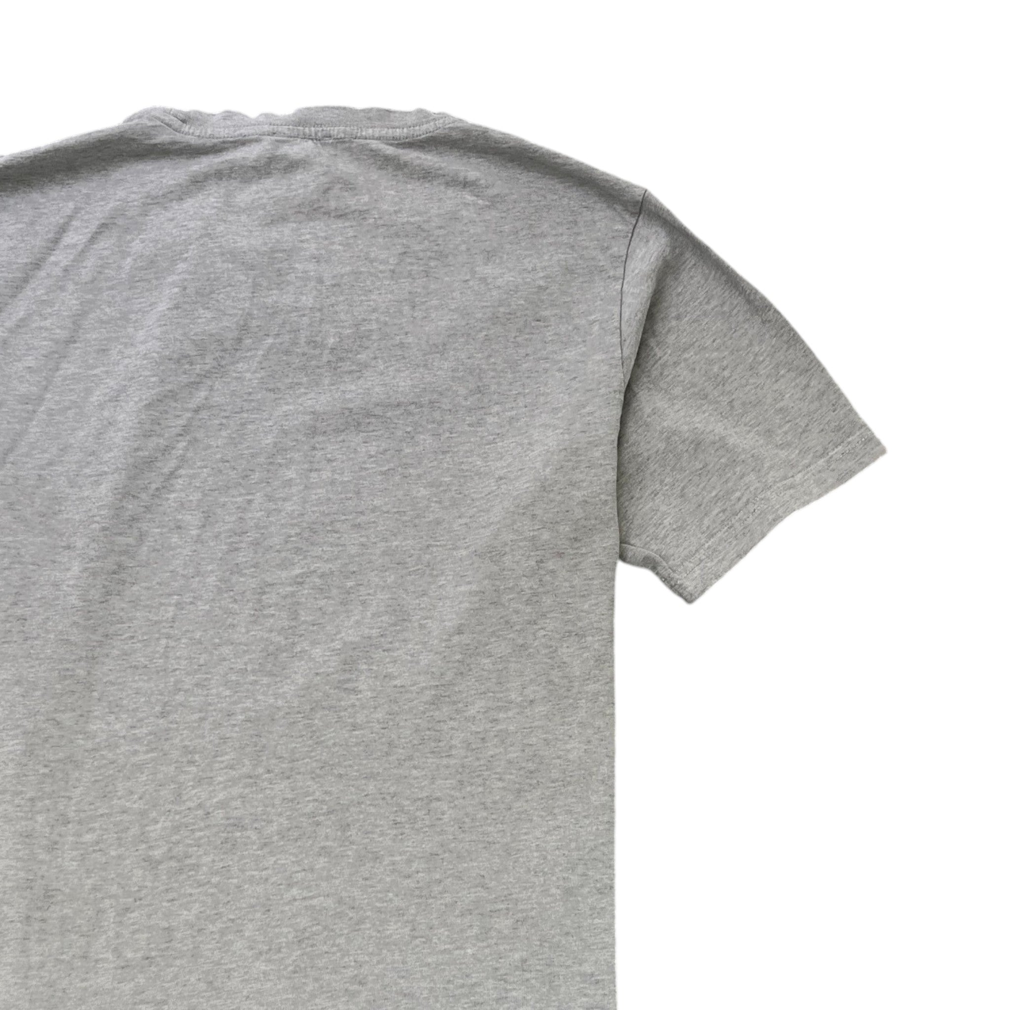 Men's Tiger Print T-Shirt Grey Size M