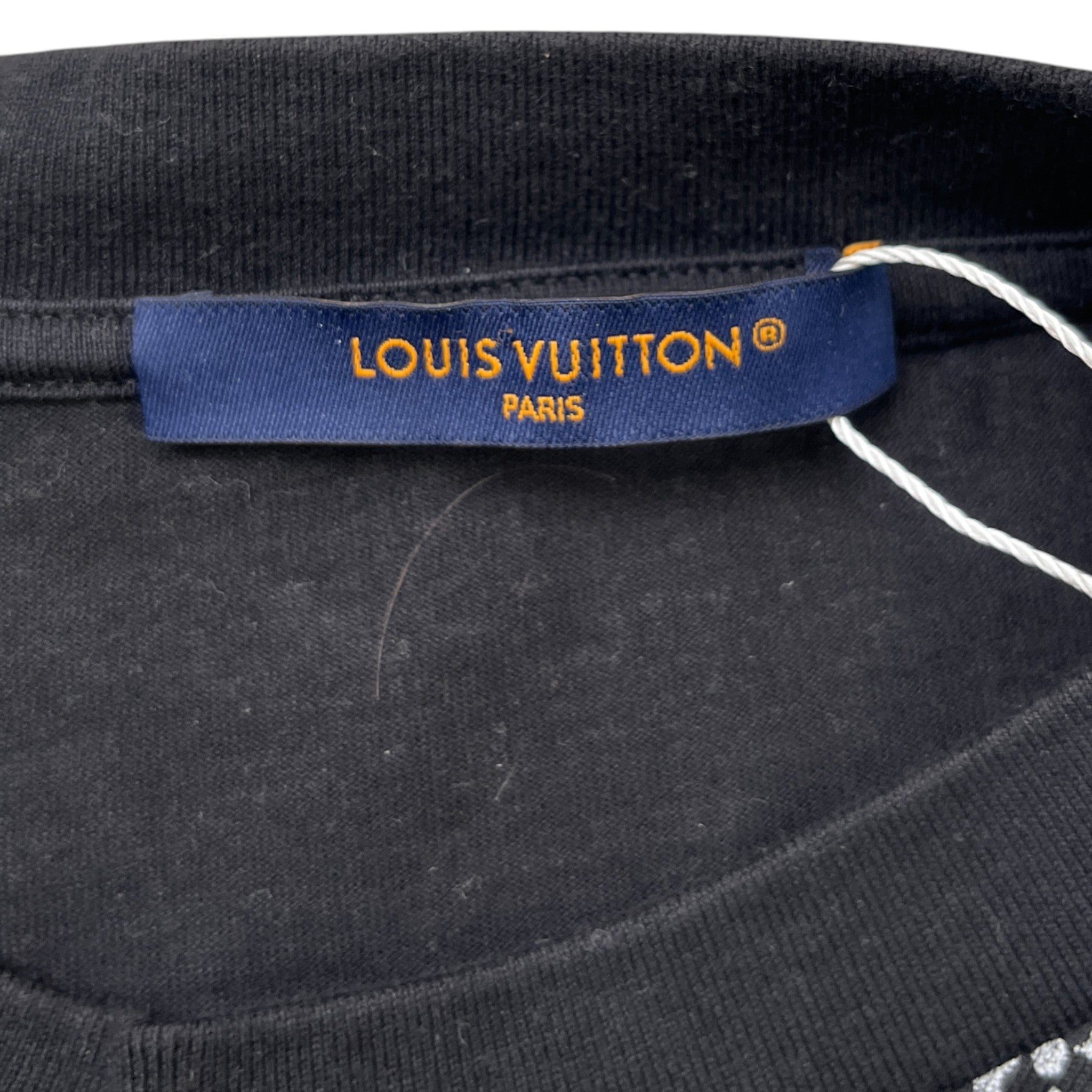 Men's Monogram Gradient T-Shirt Black Size M