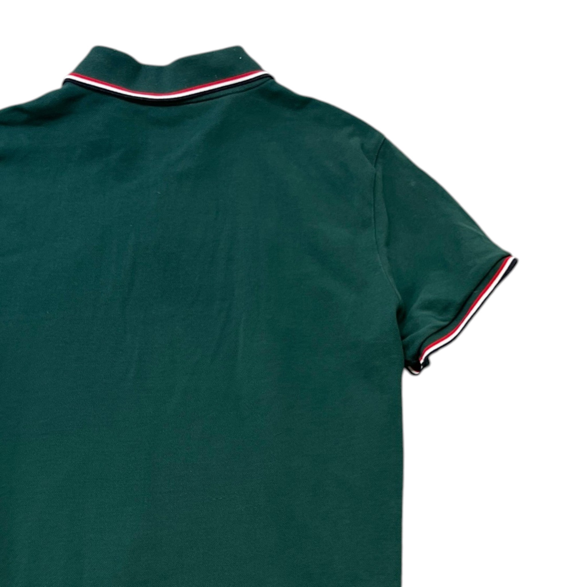 Men's Maglia Polo Shirt Green Size XL