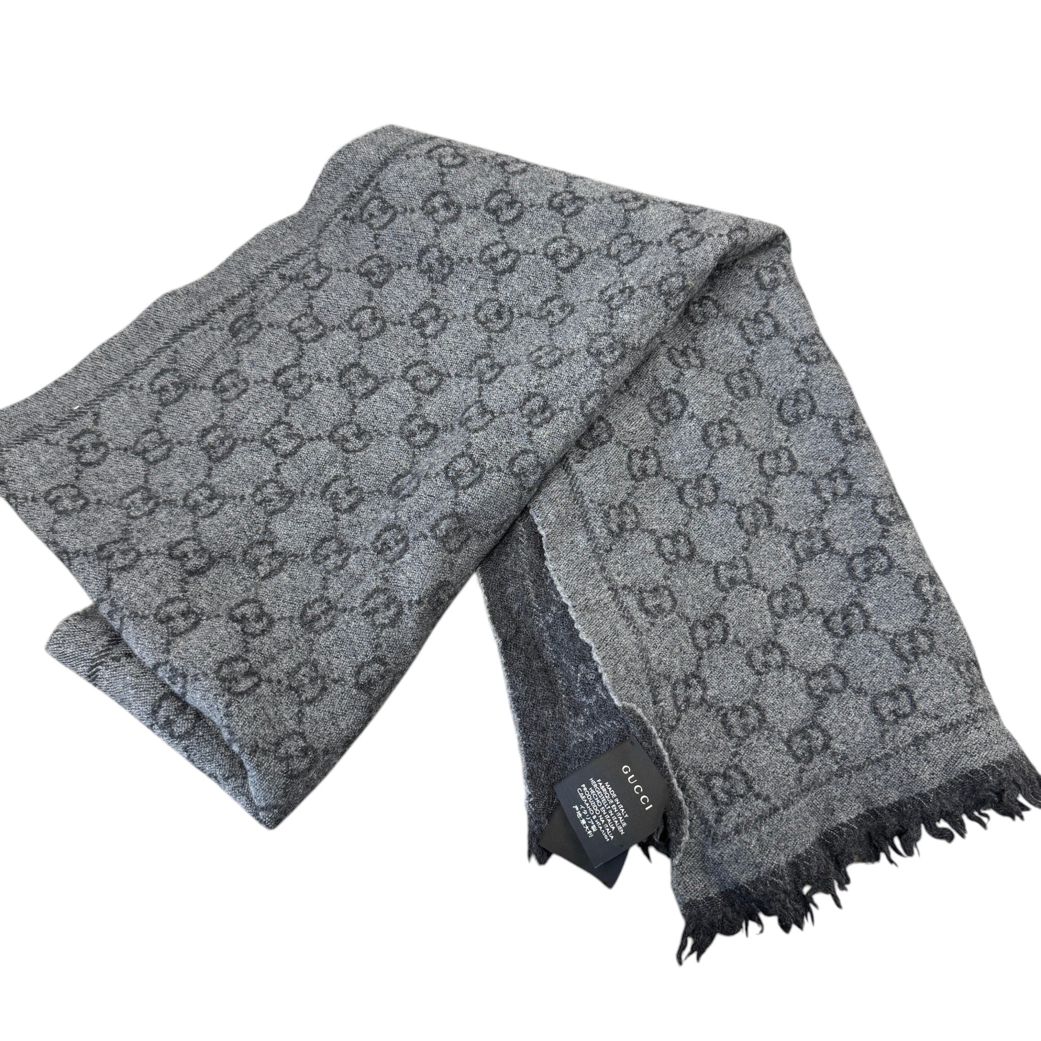 Women's Gg Supreme Scarf Grey