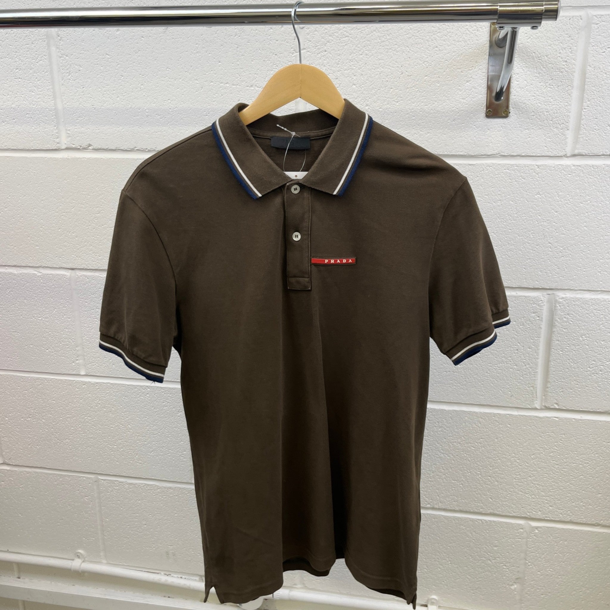 Men's Linea Rossa Polo Shirt Khaki Size XL