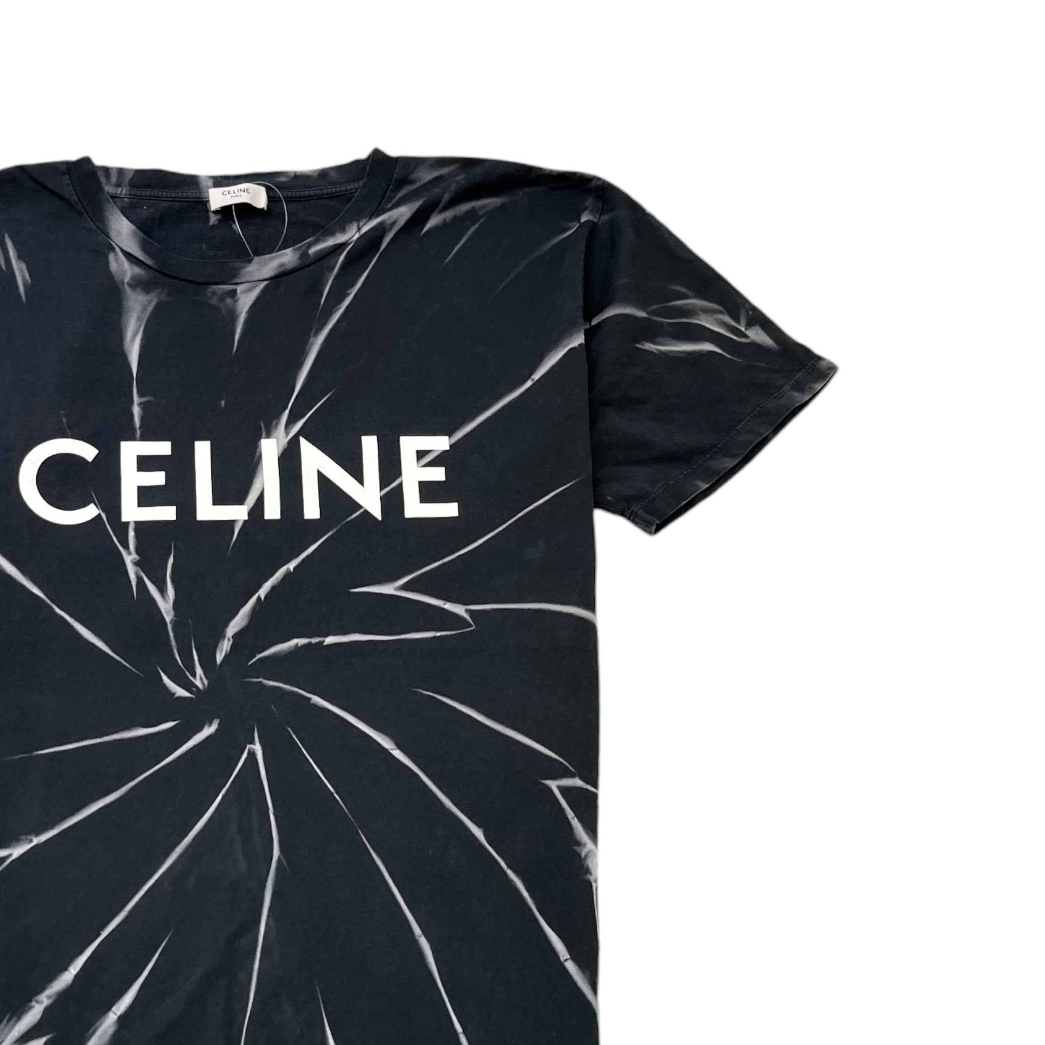 Men's Logo Print T-Shirt Black Size L
