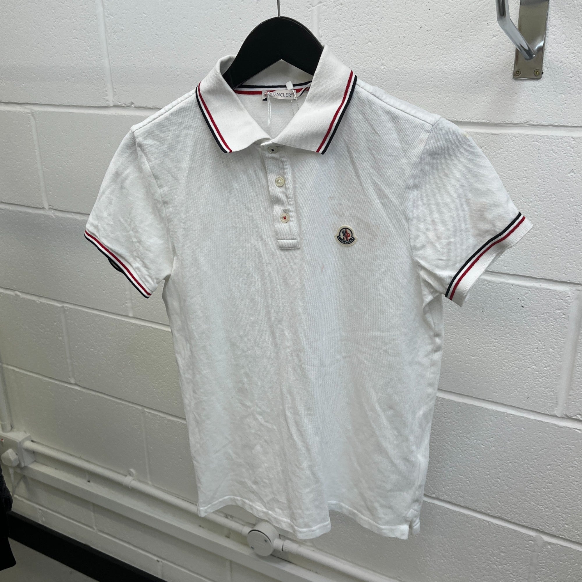 Men's Maglia Polo Shirt White Size S