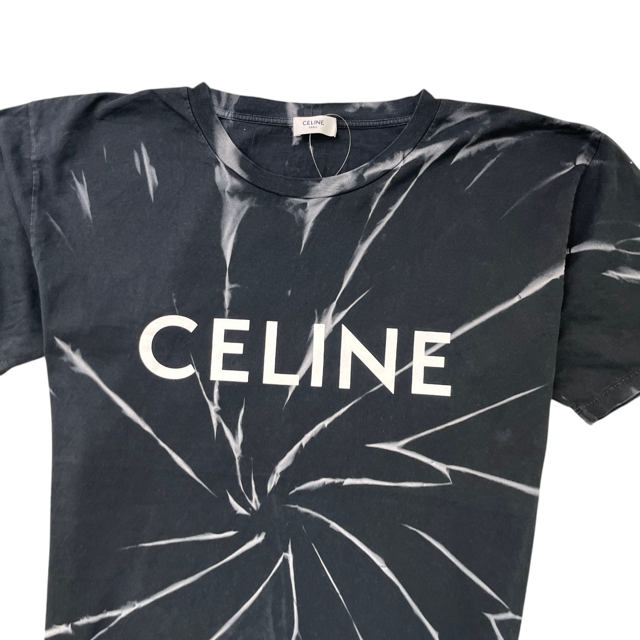 Men's Logo Print T-Shirt Black Size L