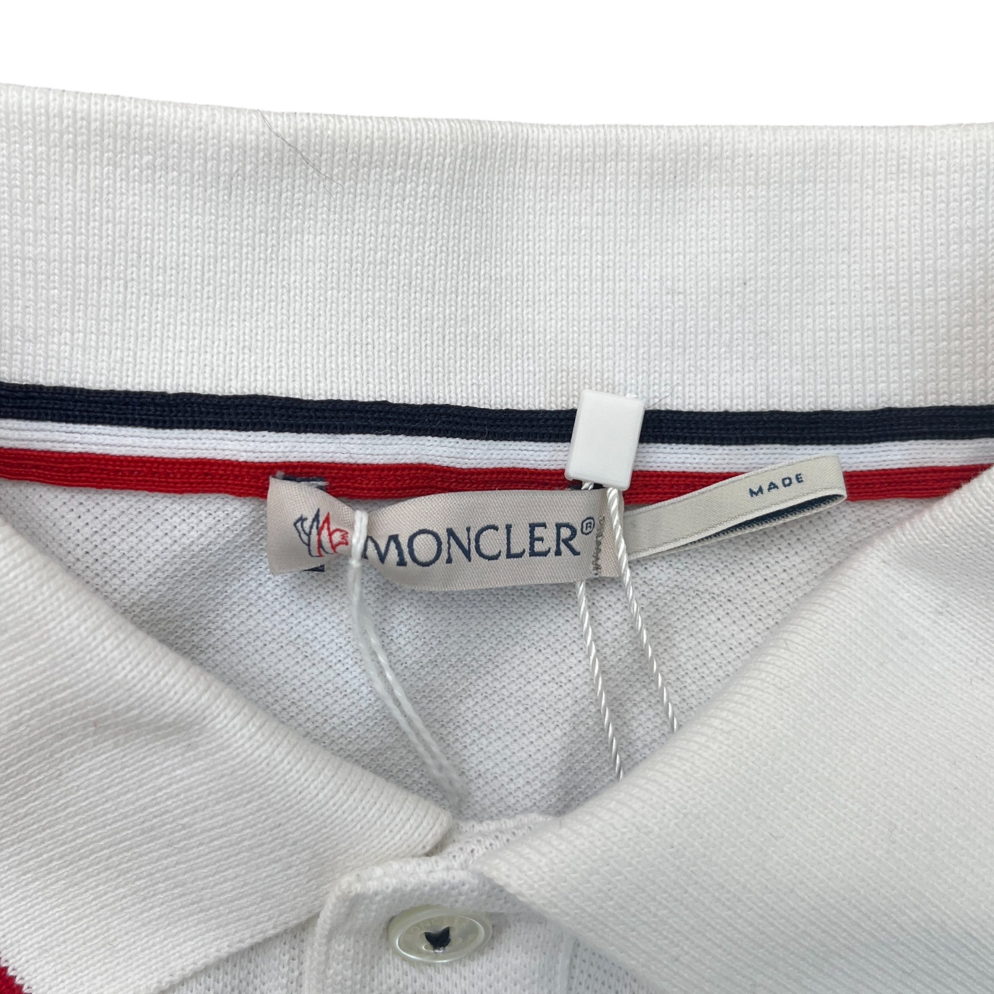 Men's Maglia Polo Shirt White Size S