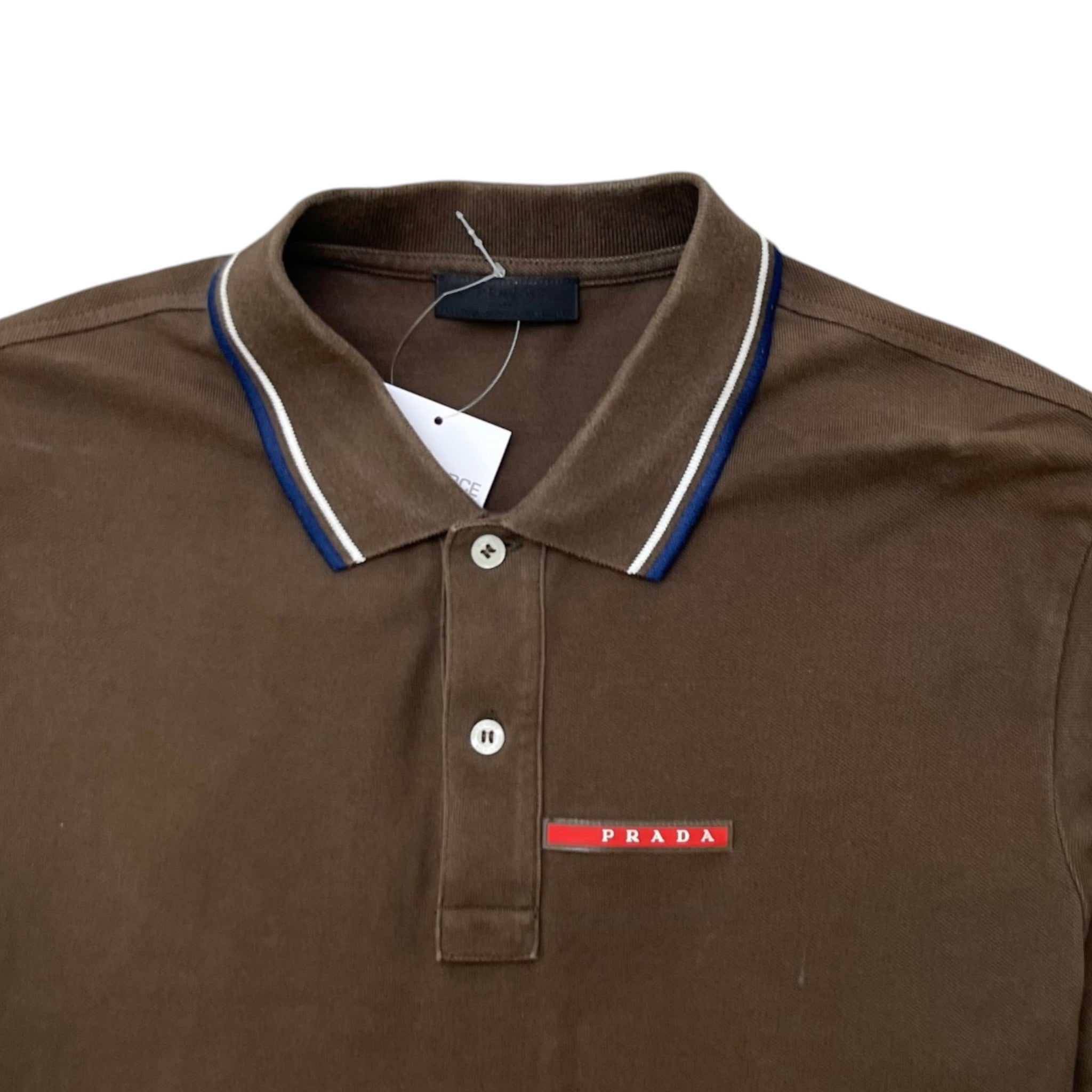 Men's Linea Rossa Polo Shirt Khaki Size XL