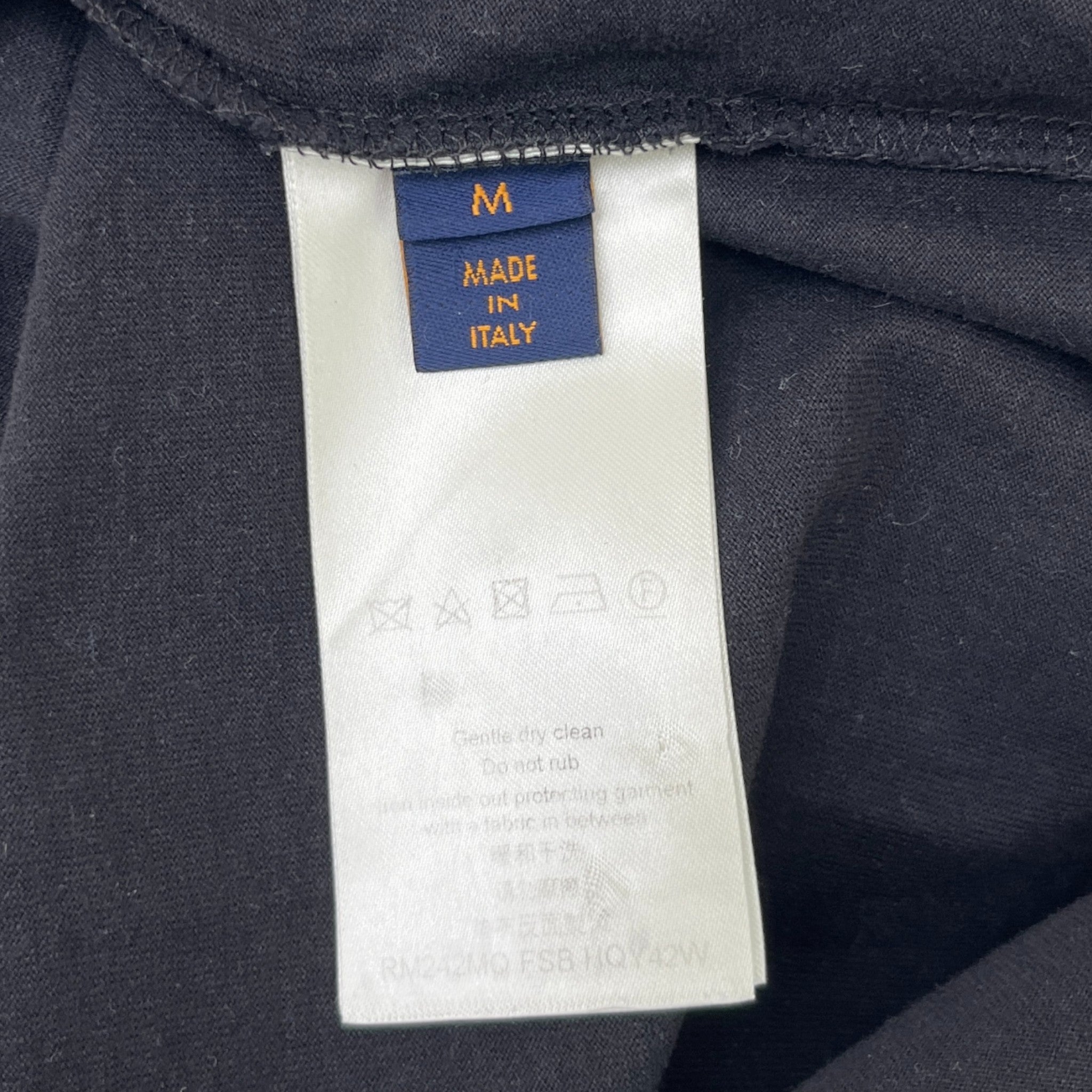 Men's Monogram Gradient T-Shirt Black Size M