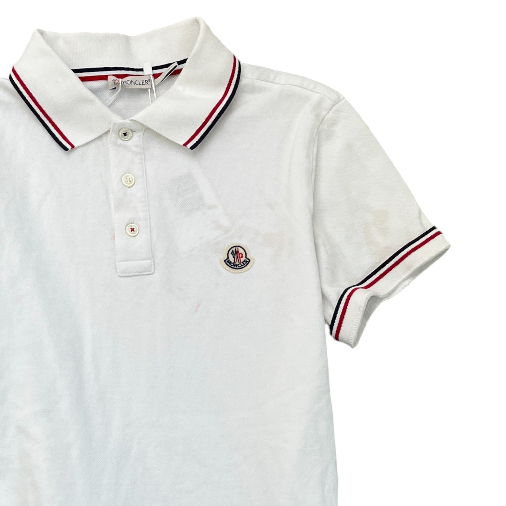 Men's Maglia Polo Shirt White Size S