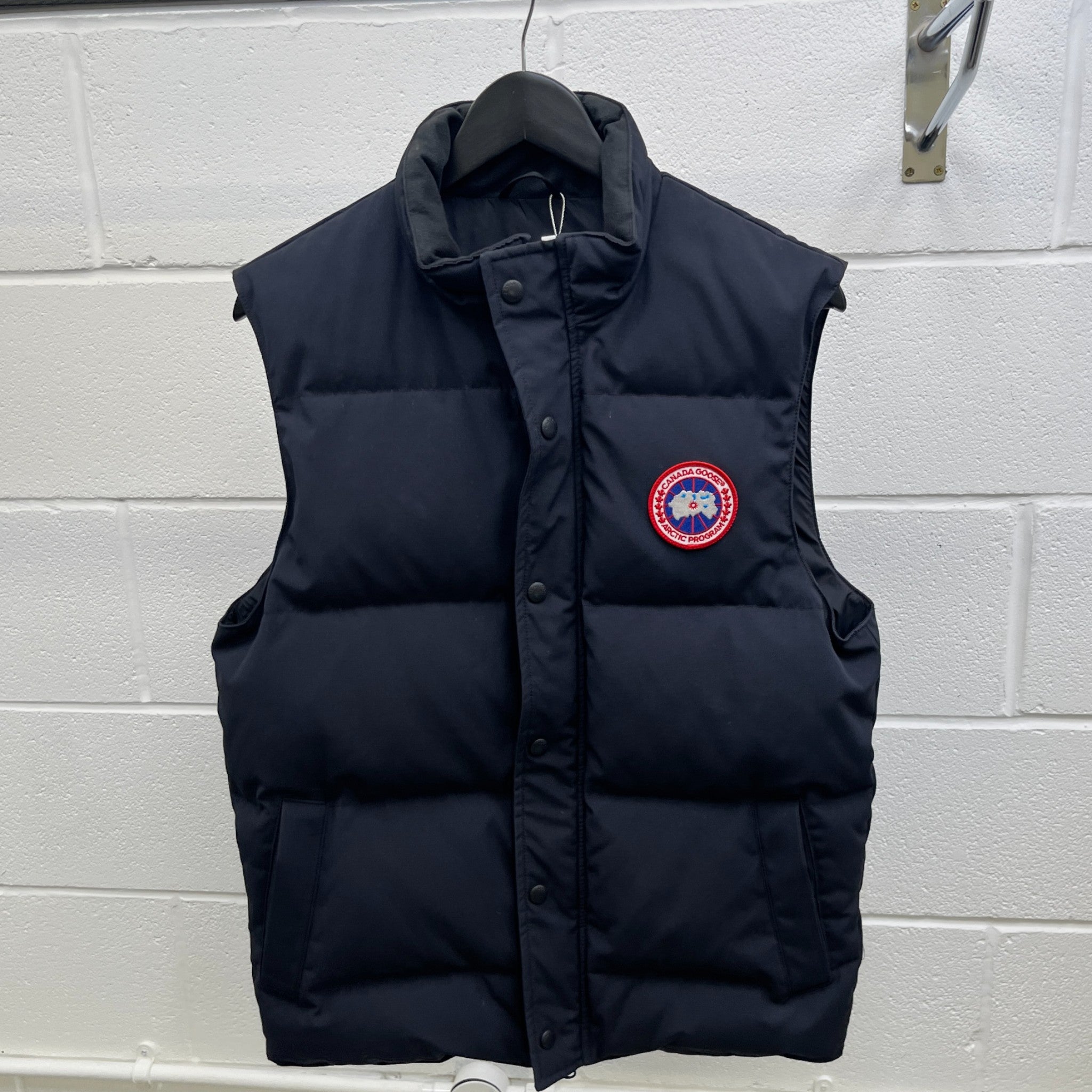 Men's Garson Gilet Navy Size M