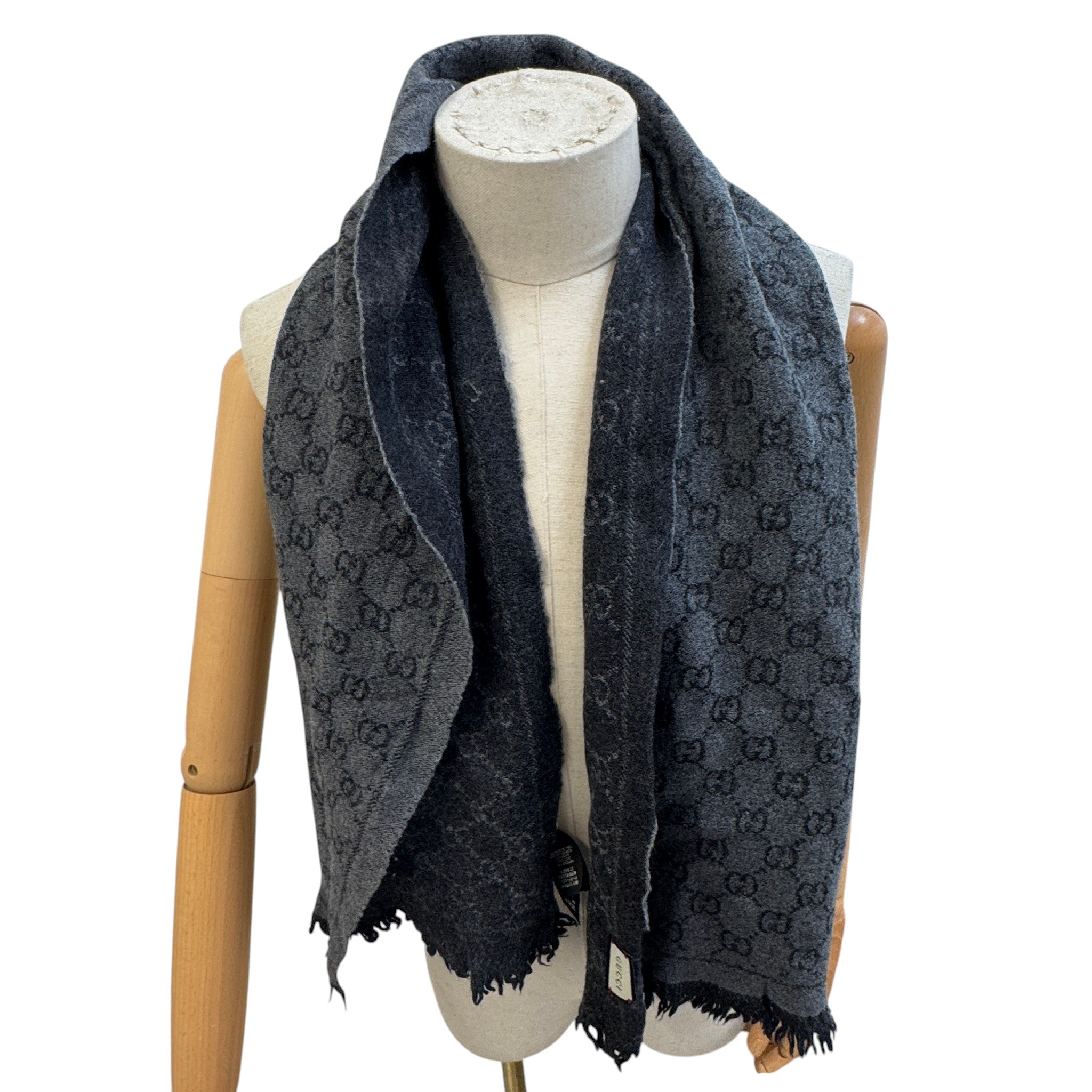 Women's Gg Supreme Scarf Grey