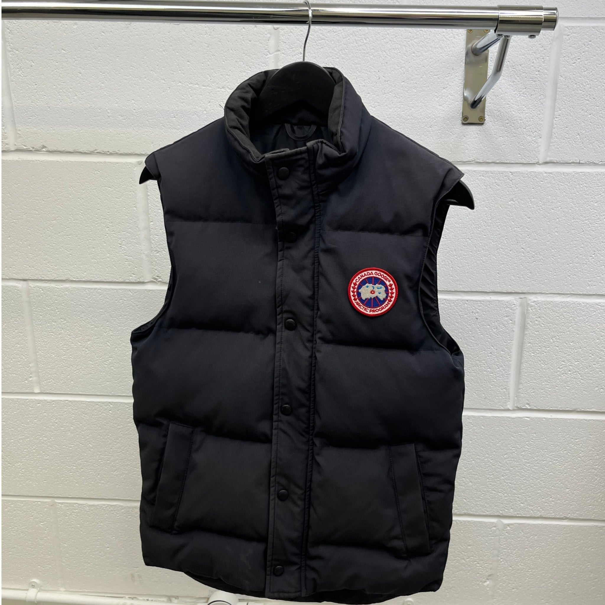 Men's Freestyle Gilet Black Size XS