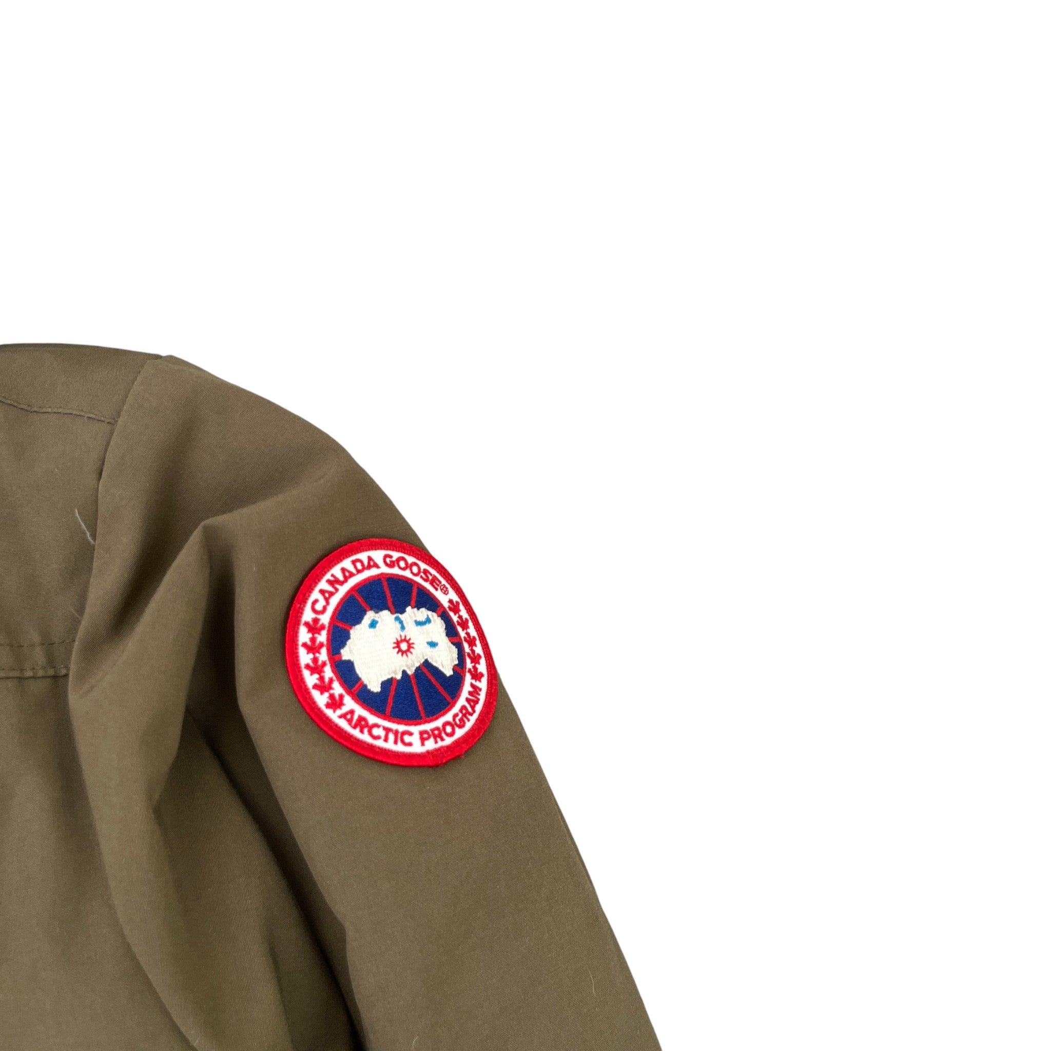 Men's Borden Bomber Down Jacket Green Size S