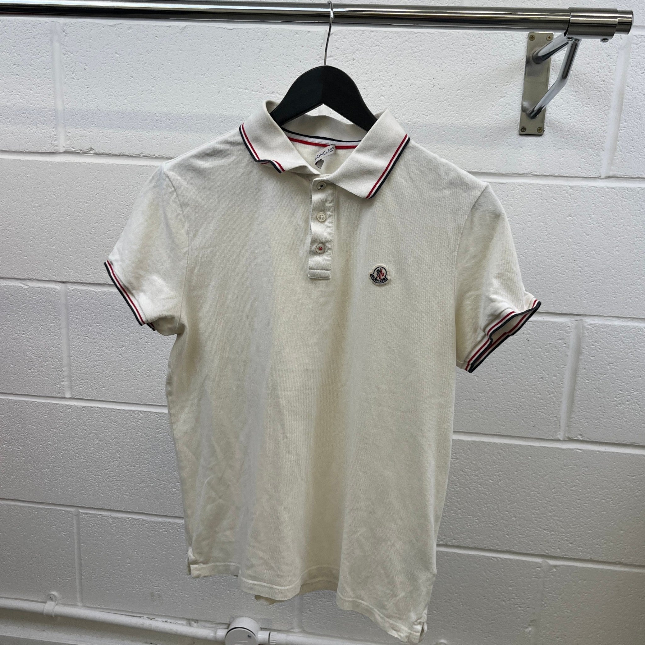 Men's Maglia Polo Shirt White Size M