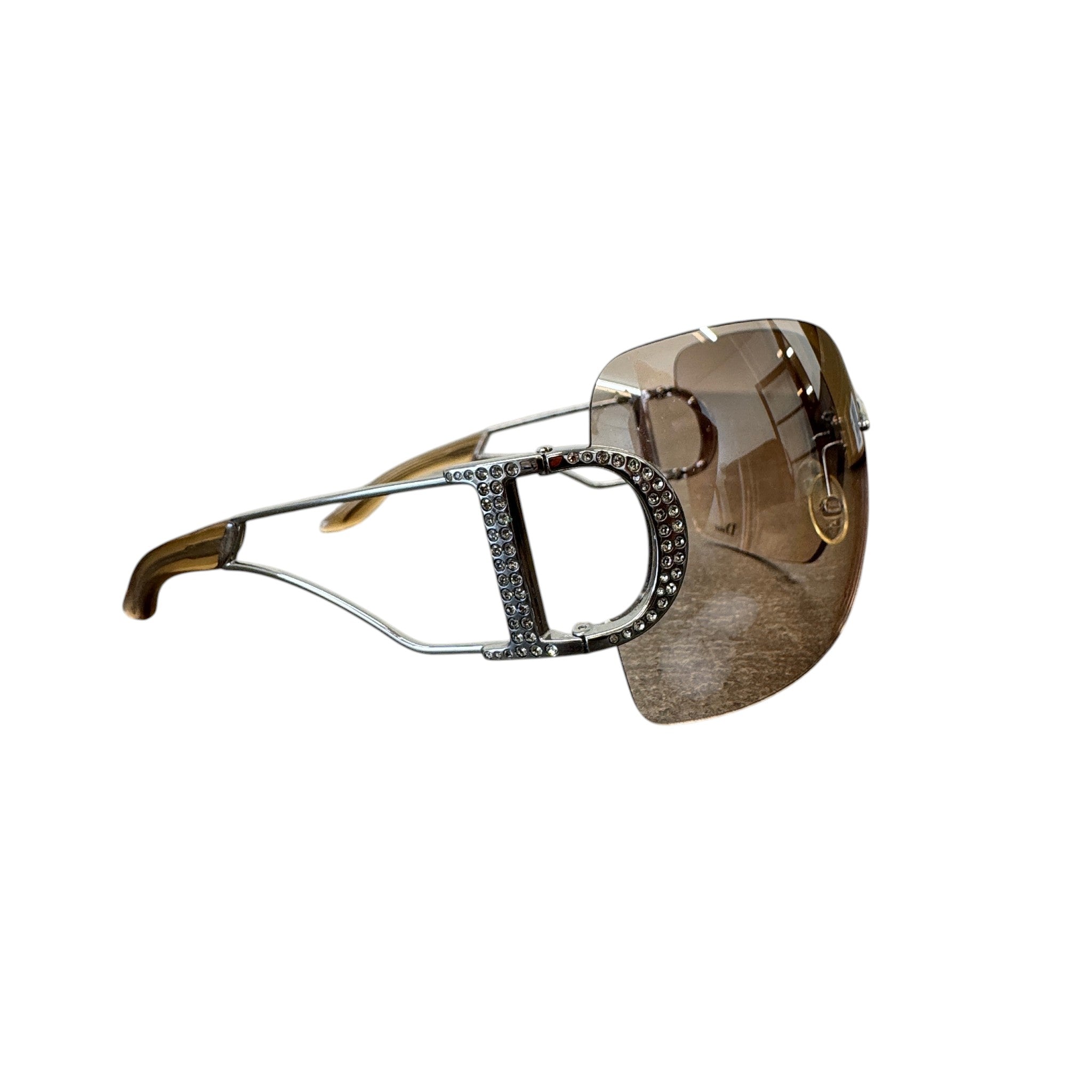 Women's Diorly 1 Crystal Sunglasses Brown