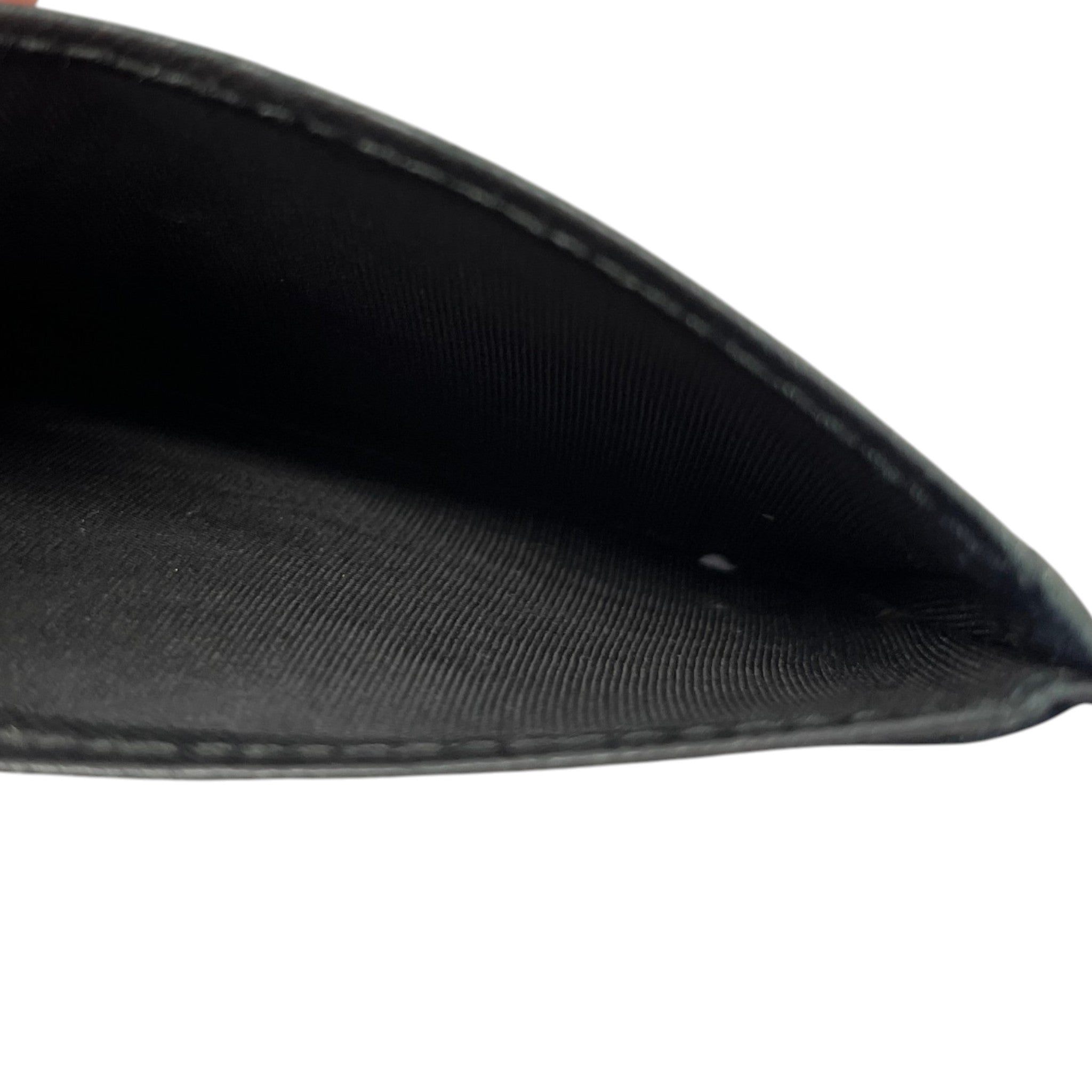 Women's Saffiano Card Holder Black