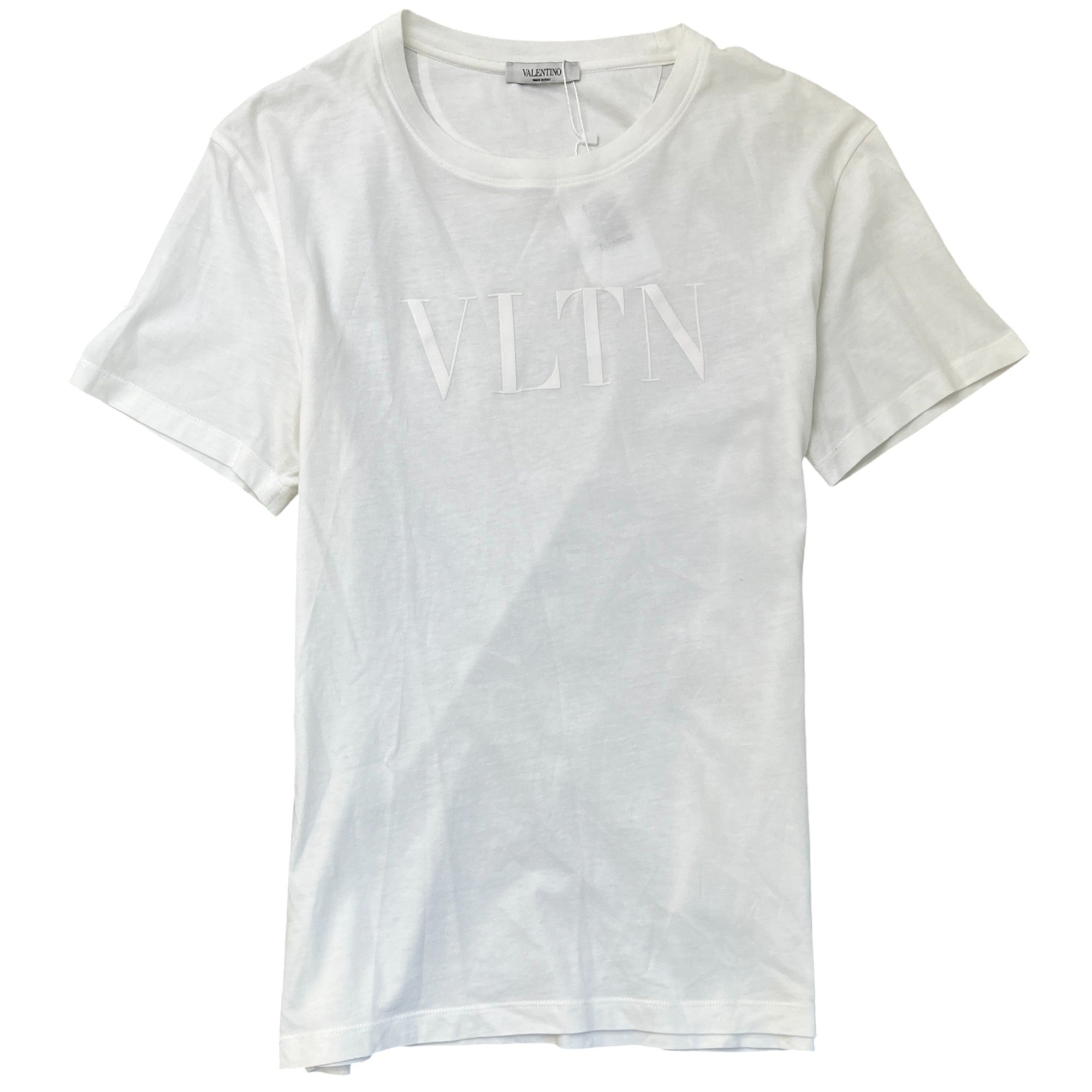 Men's Vltn Print T-Shirt White Size M