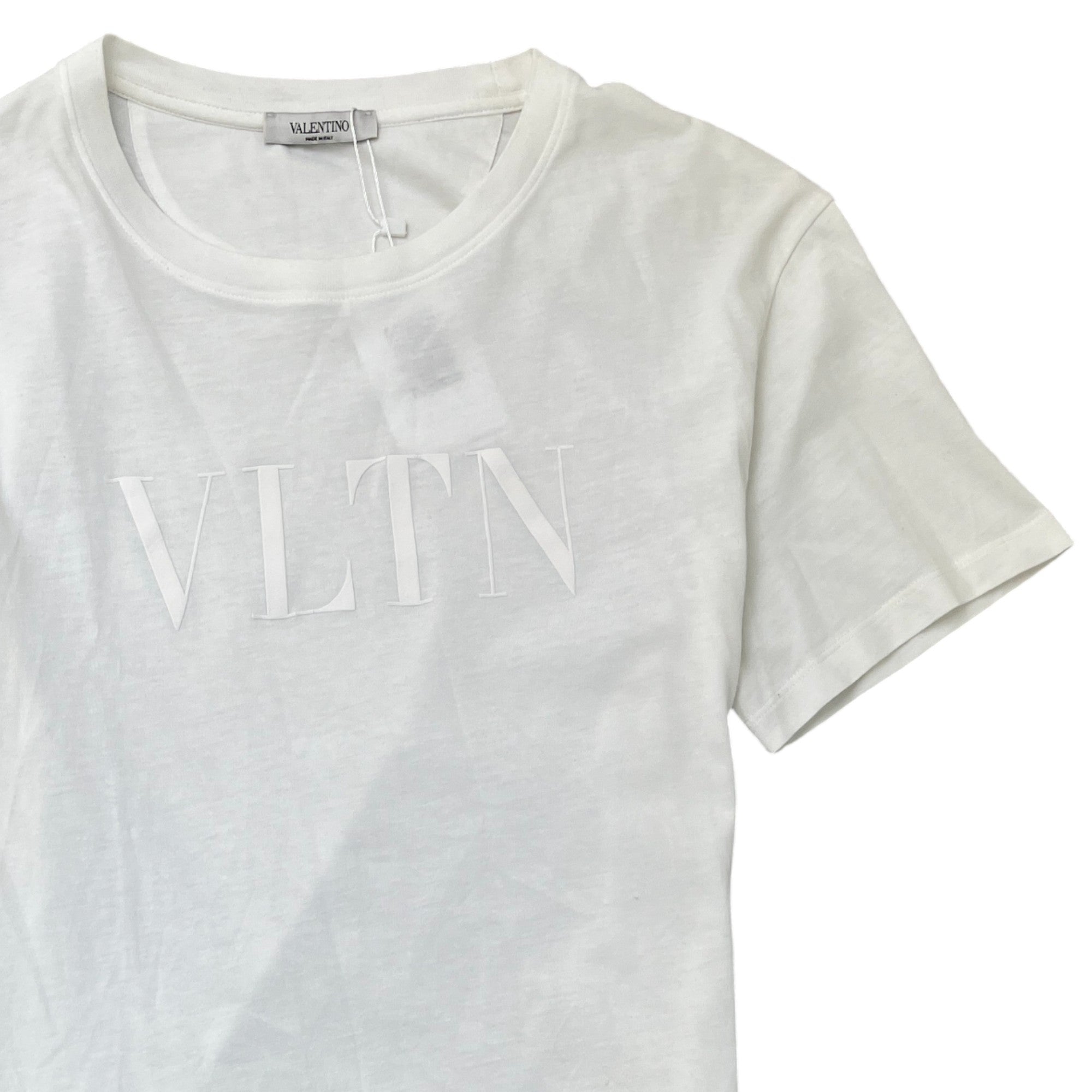 Men's Vltn Print T-Shirt White Size M