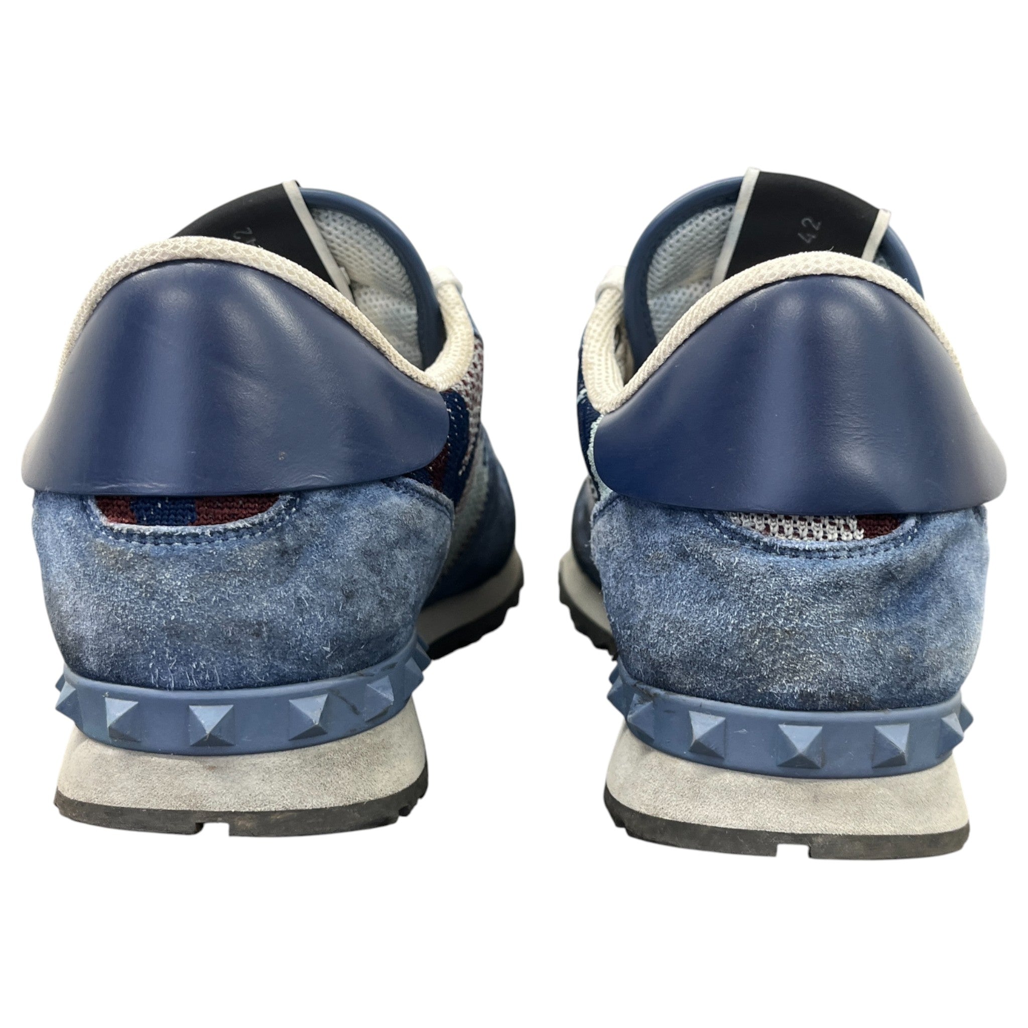 Men's Rockrunner Camouflage Low Trainers Blue Size EU 42 / UK 8