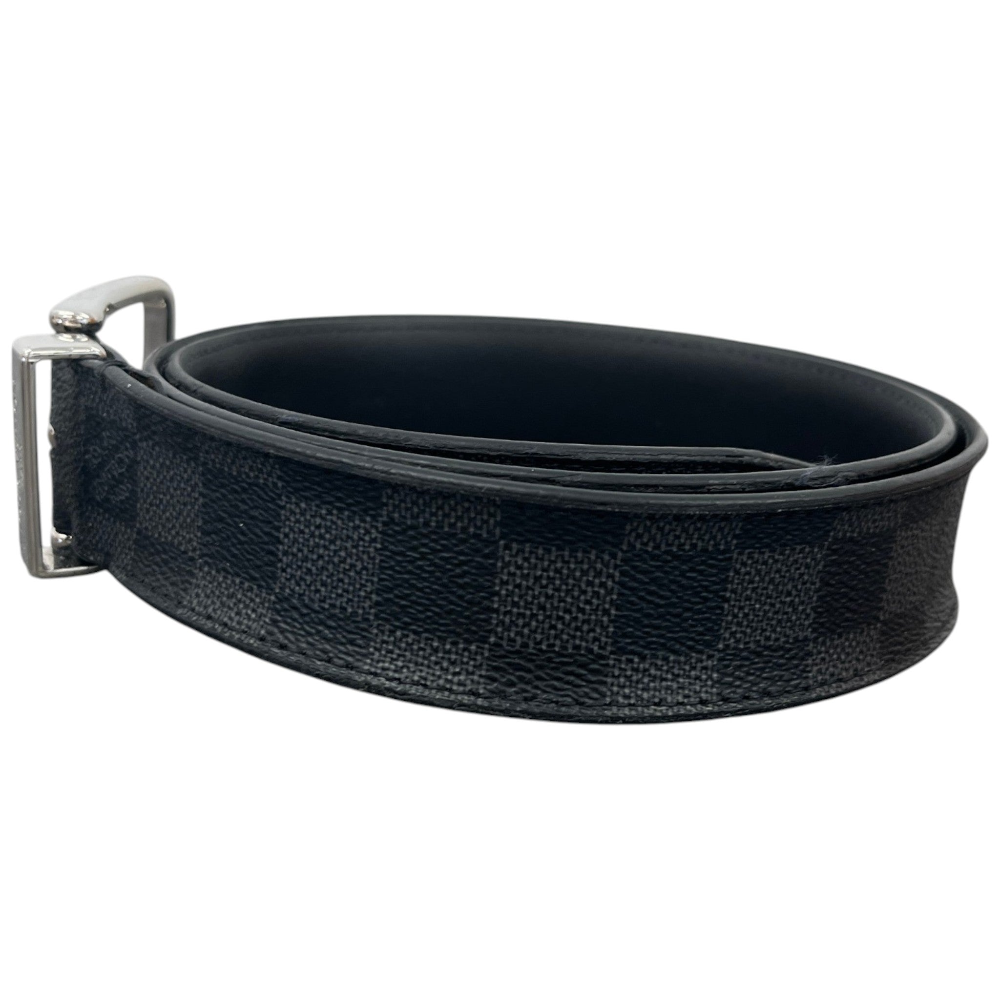 Men's Damier Eclipse Belt Black Size Waist 38"