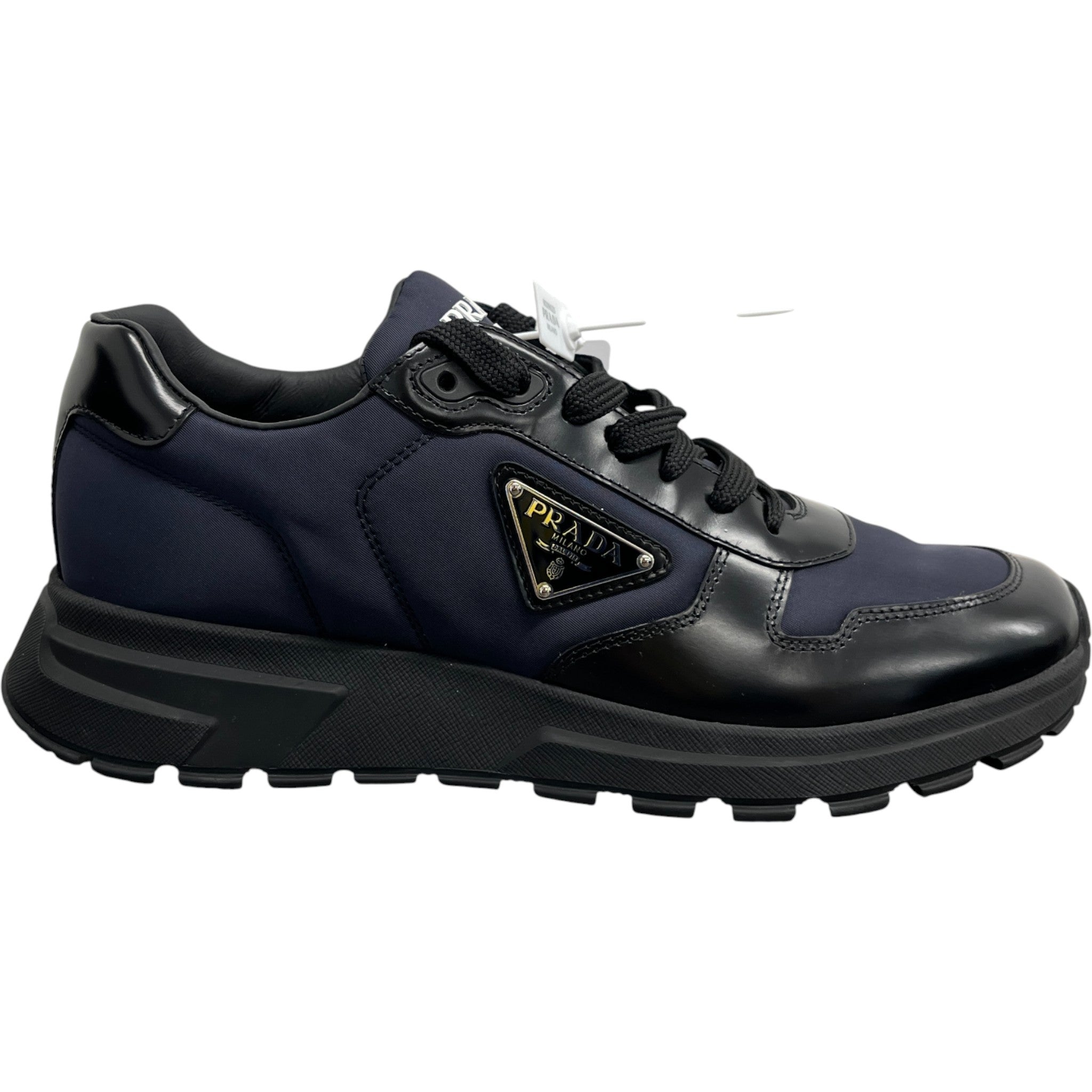 Men's Prax 01 Re-Nylon Low Trainers Navy Size EU 45 / UK 11