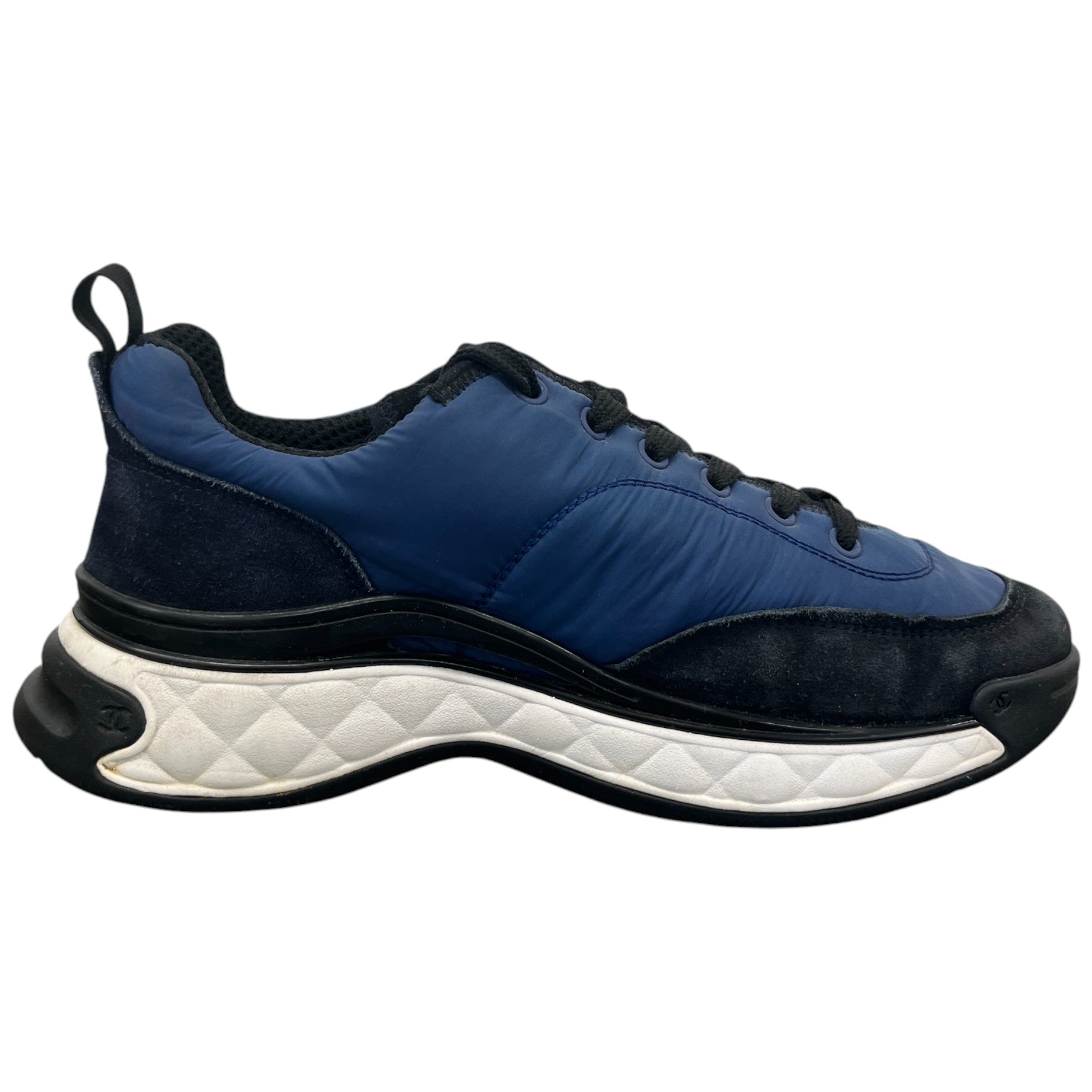 Women's Cc Logo Runner Low Trainers Blue Size EU 38.5 / UK 5.5