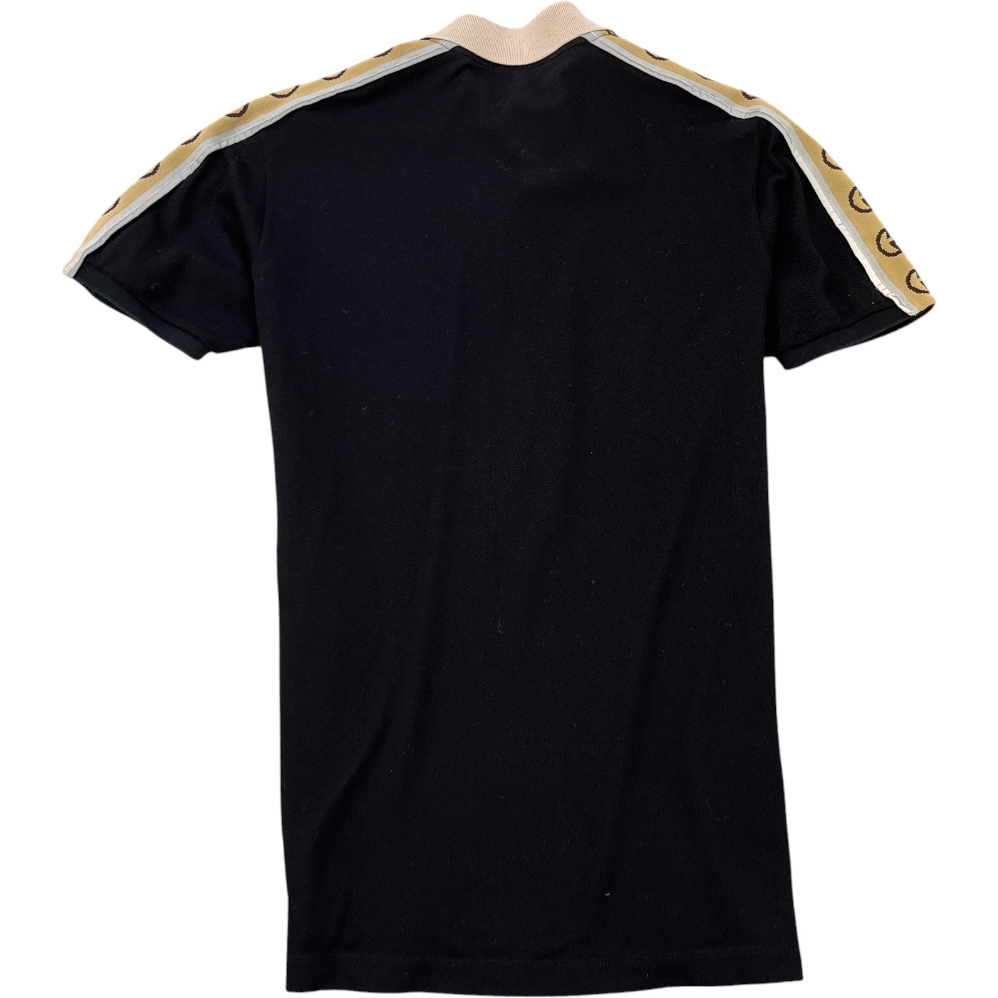 Men's Interlocking G Polo Shirt Black Size M