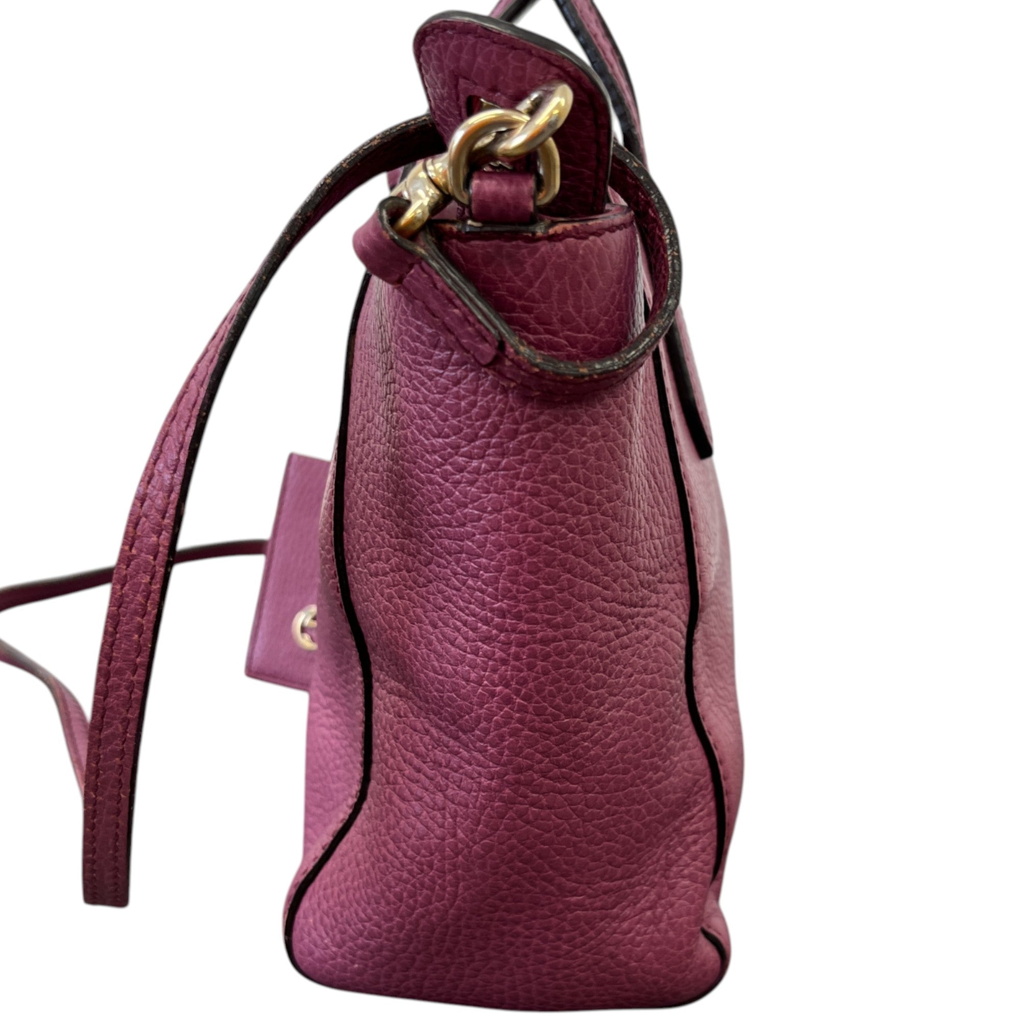 Women's Small Swing Tote Bag Purple