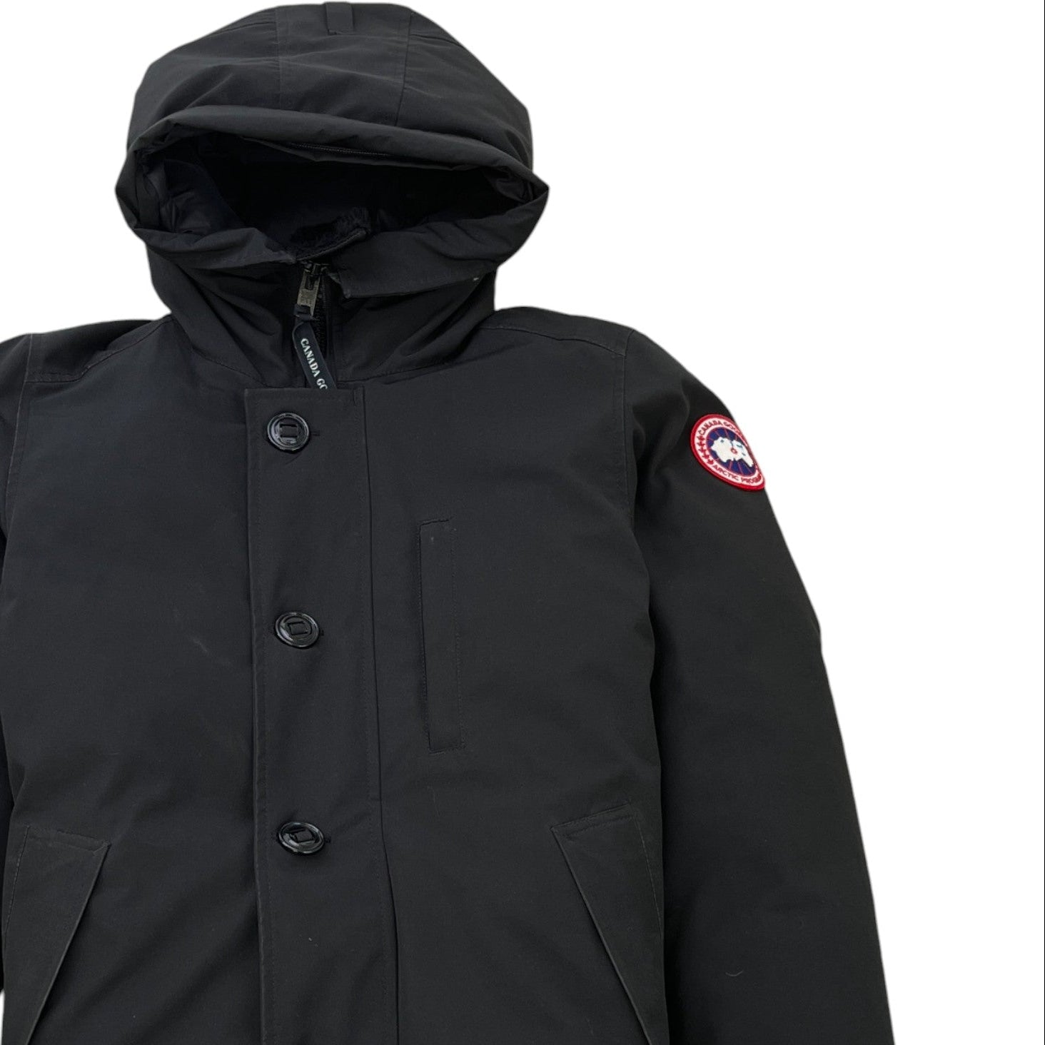 Men's Jasper Down Jacket Black Size S