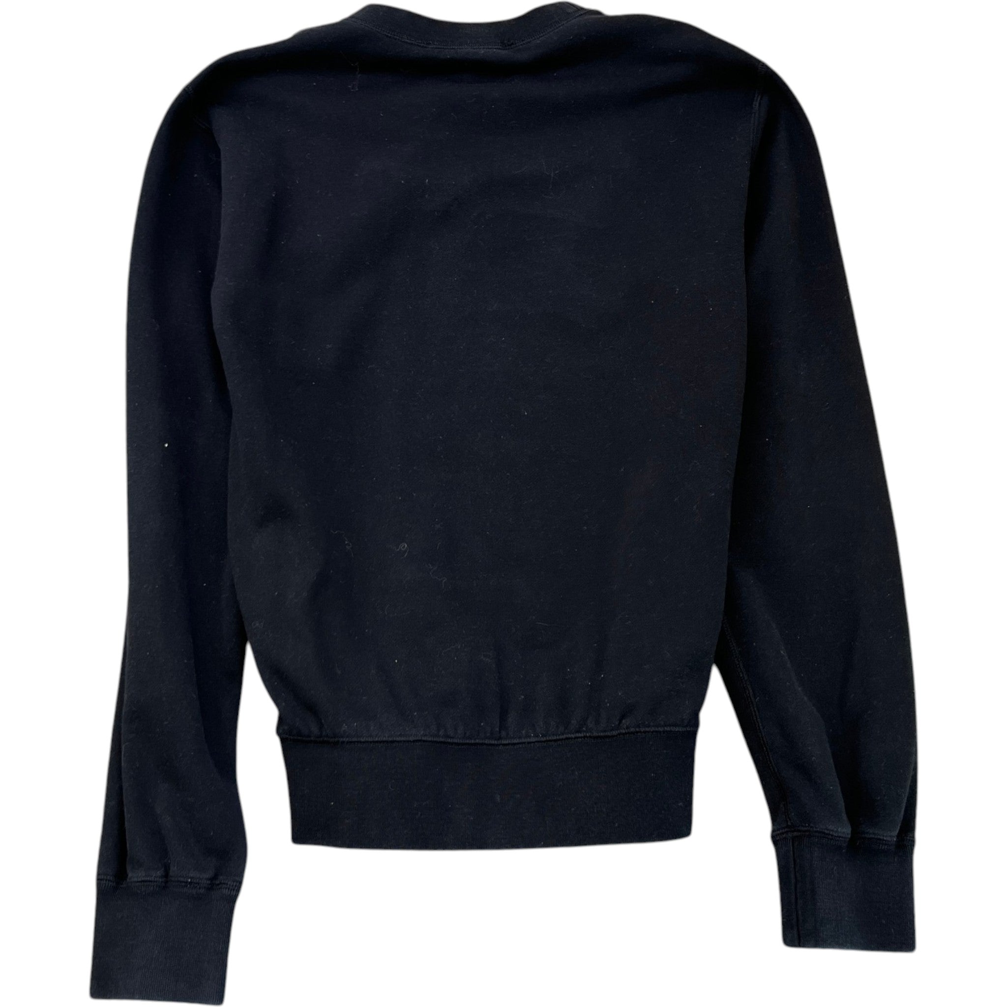 Men's Logo Print Sweatshirt Black Size IT 46 / UK S