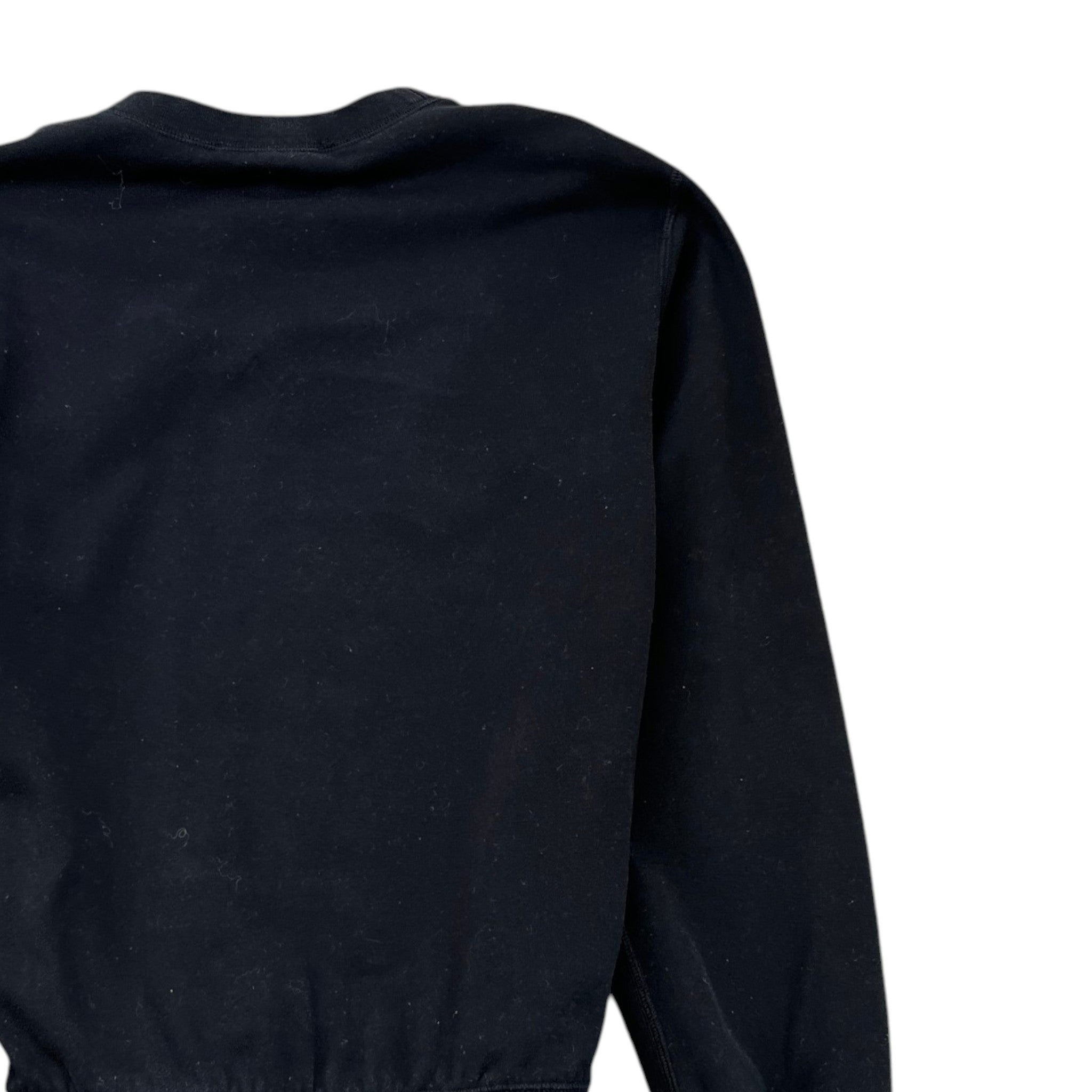 Men's Logo Print Sweatshirt Black Size IT 46 / UK S