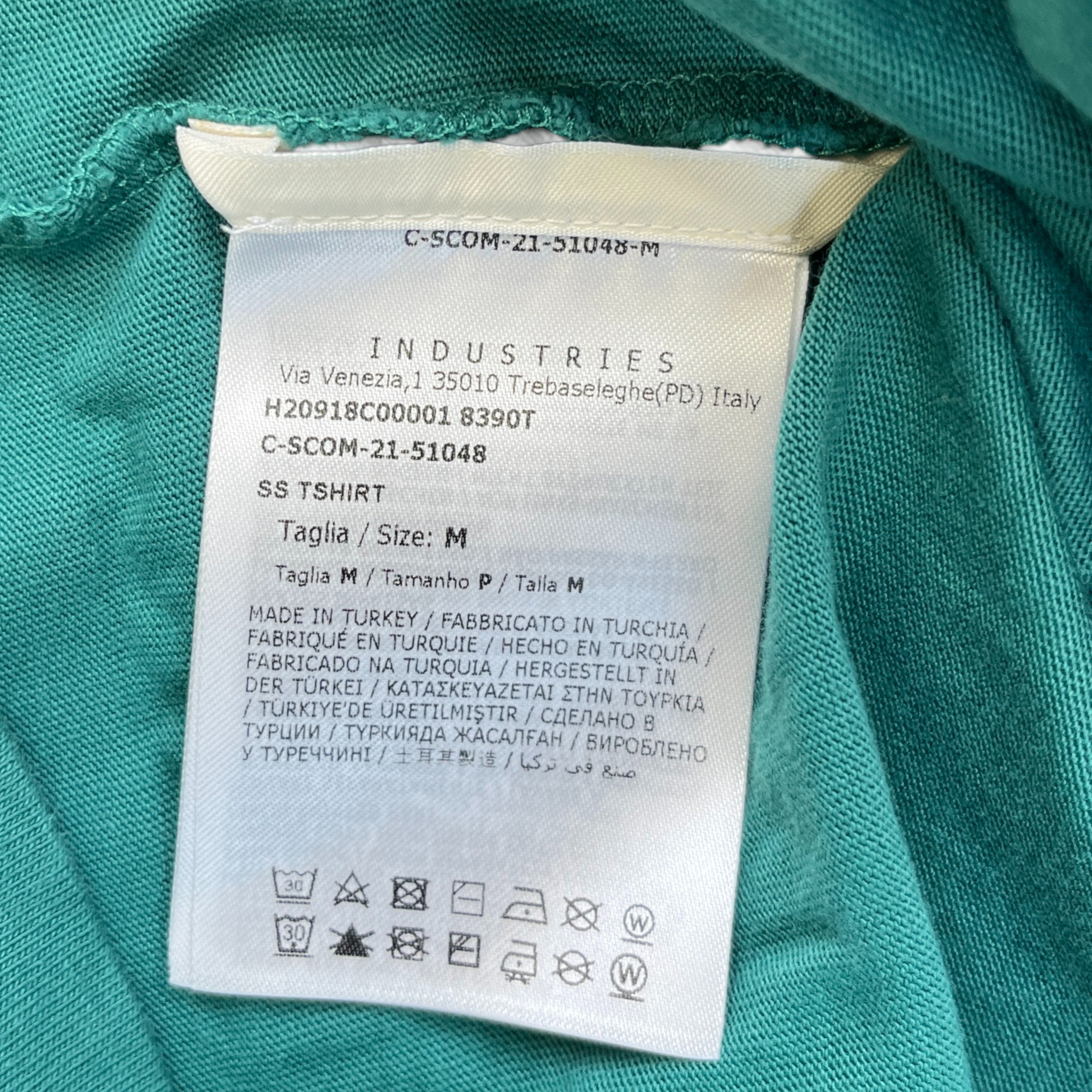 Men's Ss T-Shirt Green Size M