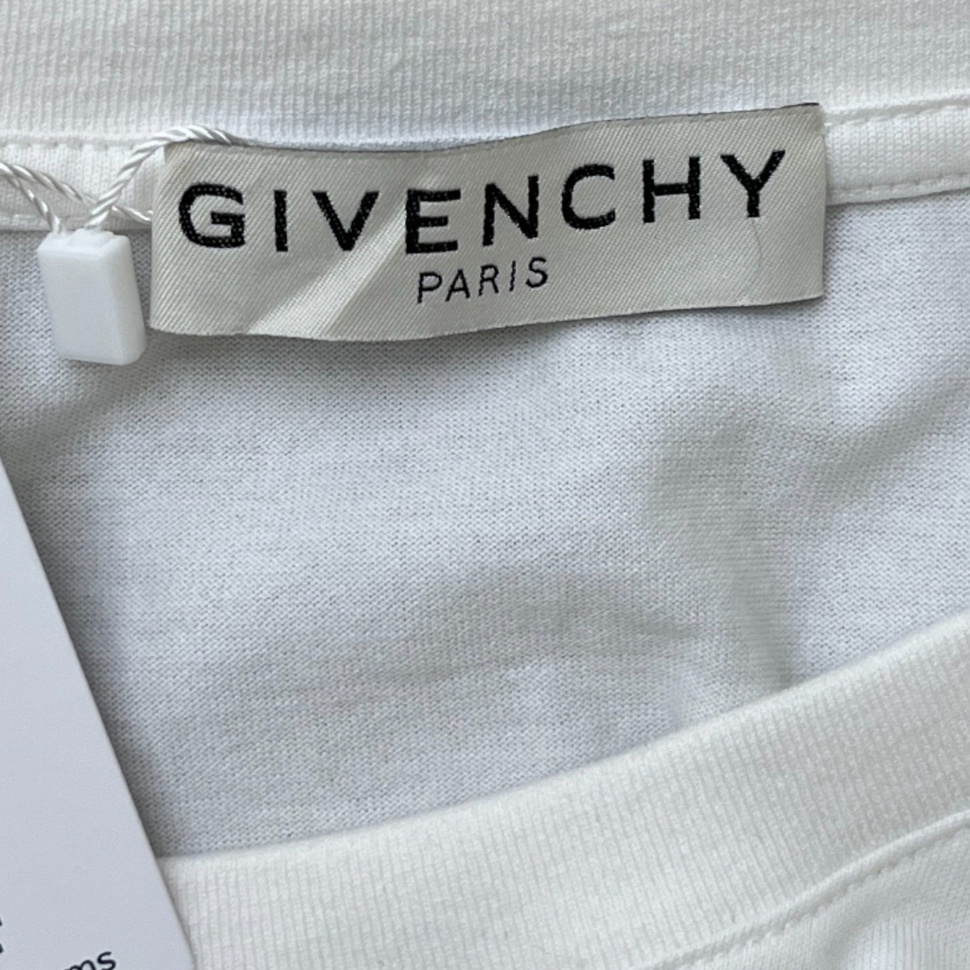 Men's Signature Logo T-Shirt White Size L