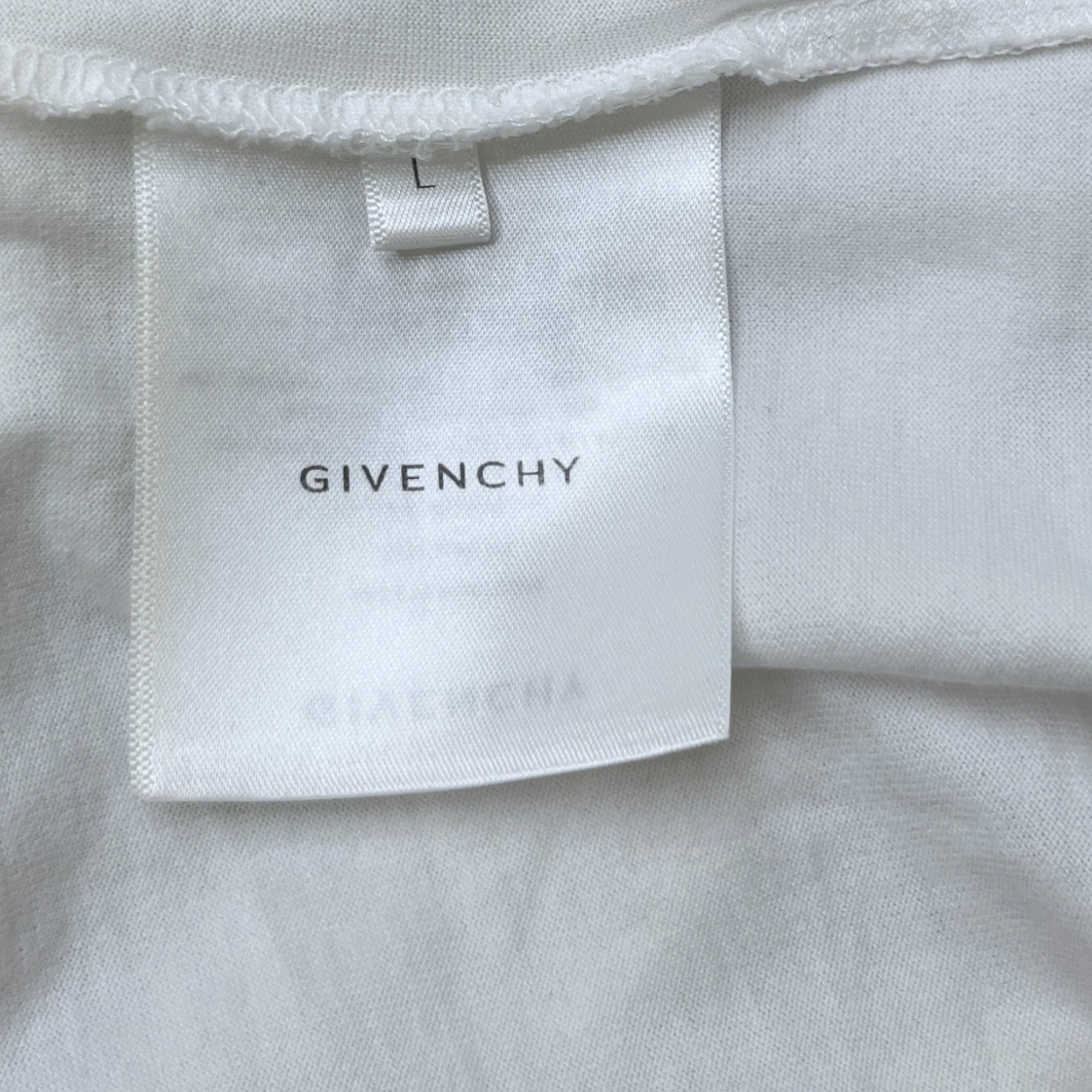 Men's Signature Logo T-Shirt White Size L