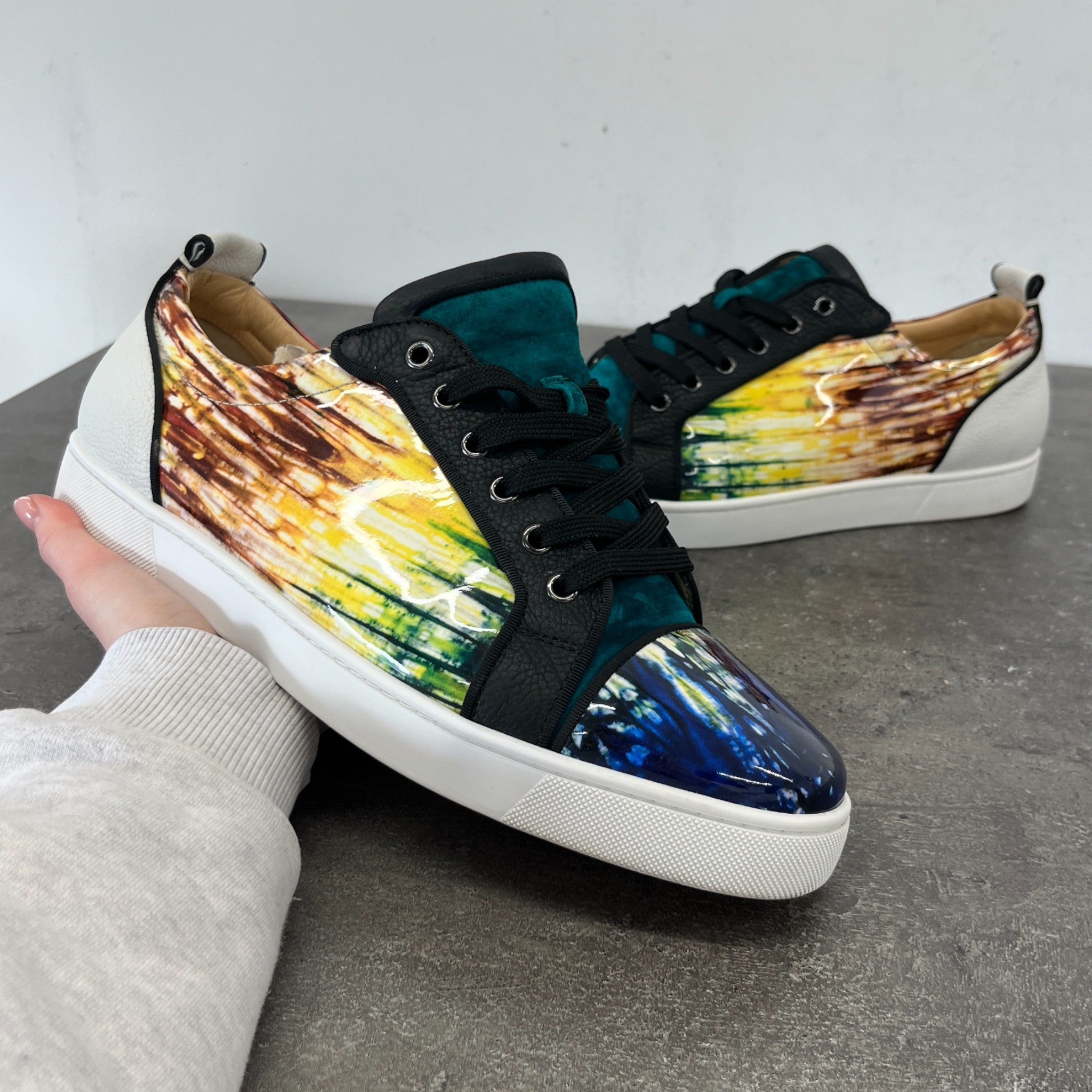 Men's Louis Orlato Low Trainers Multi-Coloured Size EU 46 / UK 12