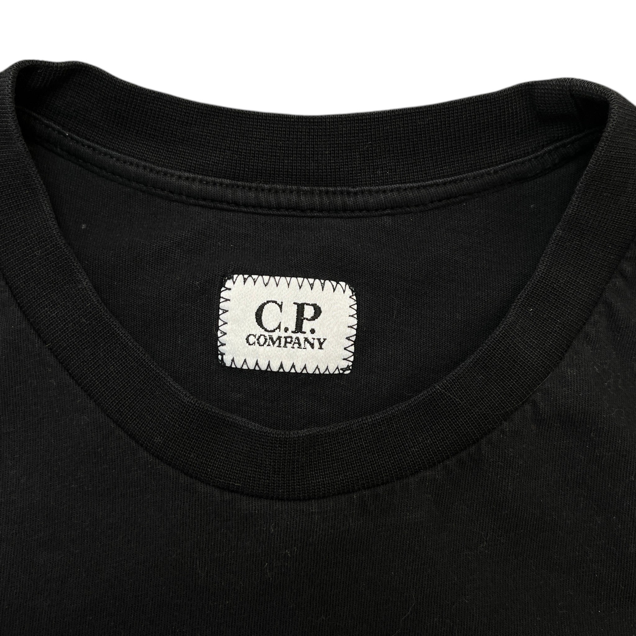 Men's Logo Print T-Shirt Black Size S