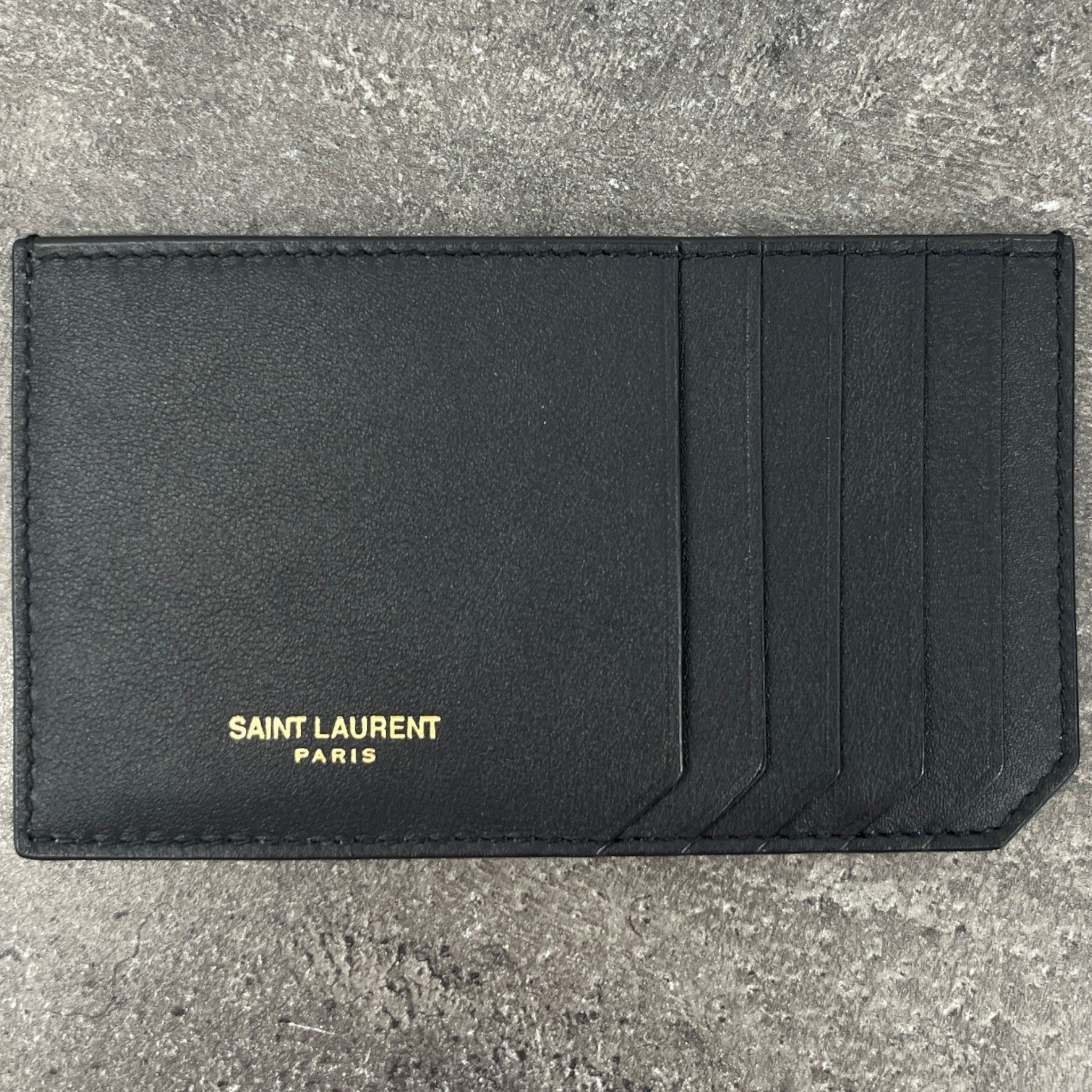 Men's Logo Card Holder Black