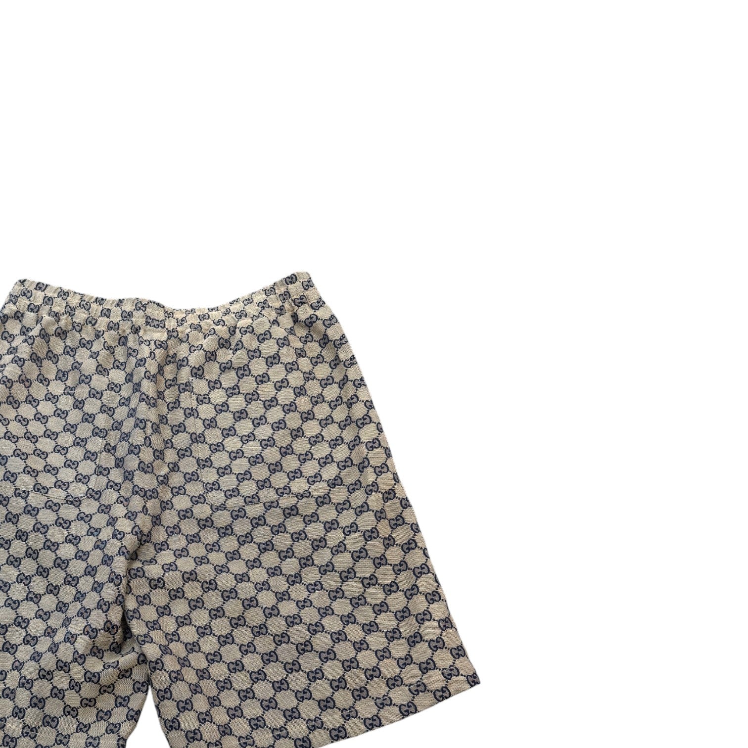 Men's Gg Supreme Shorts Beige Size IT 48 / UK 32