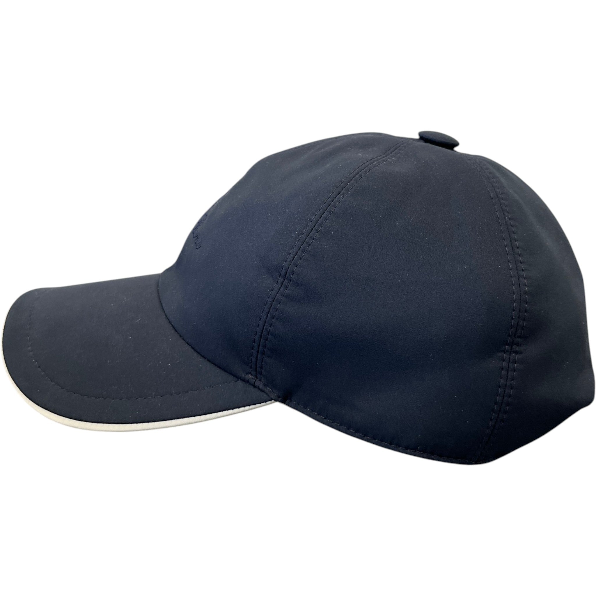 Men's Embroidered Logo Baseball Cap Navy Size S
