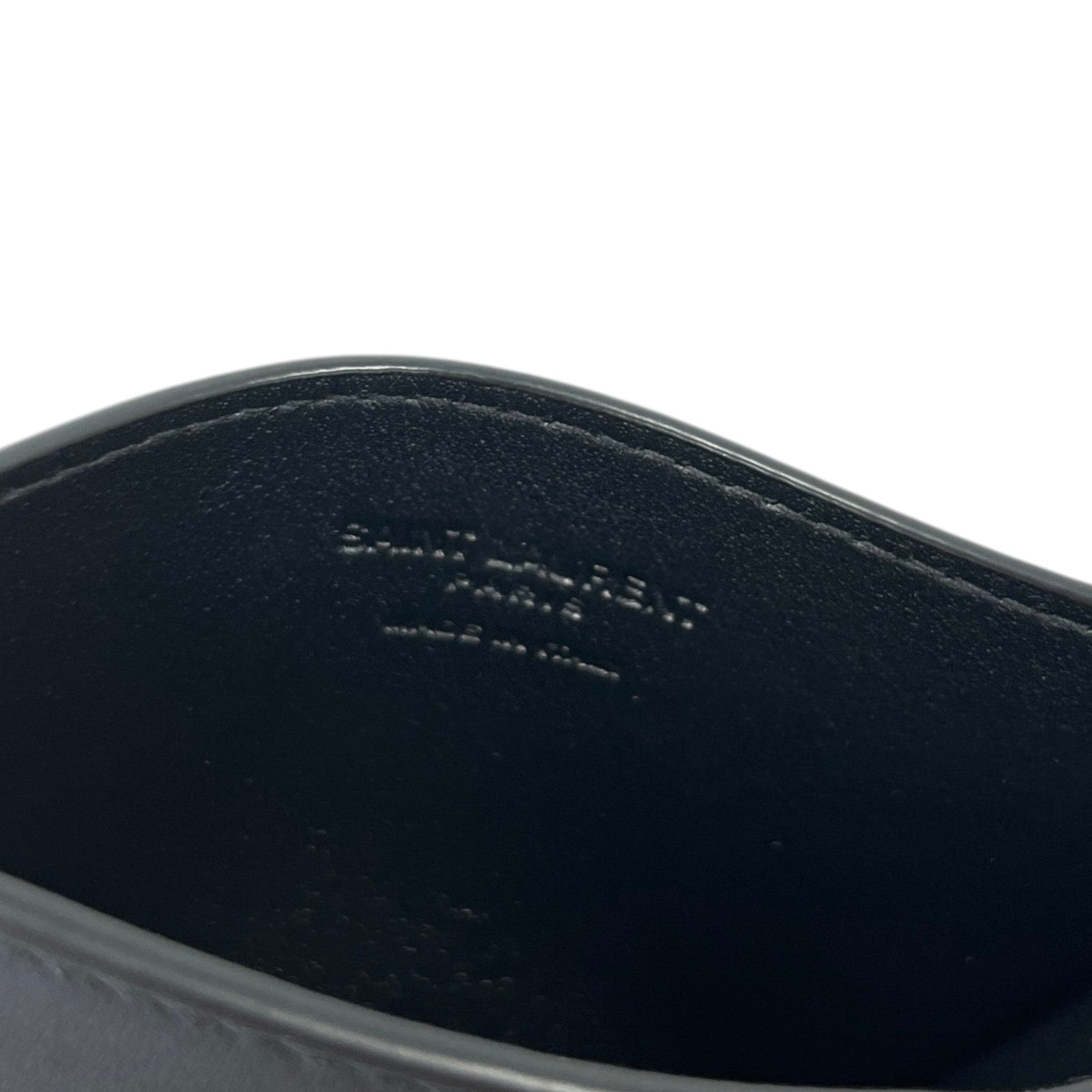 Men's Logo Card Holder Black