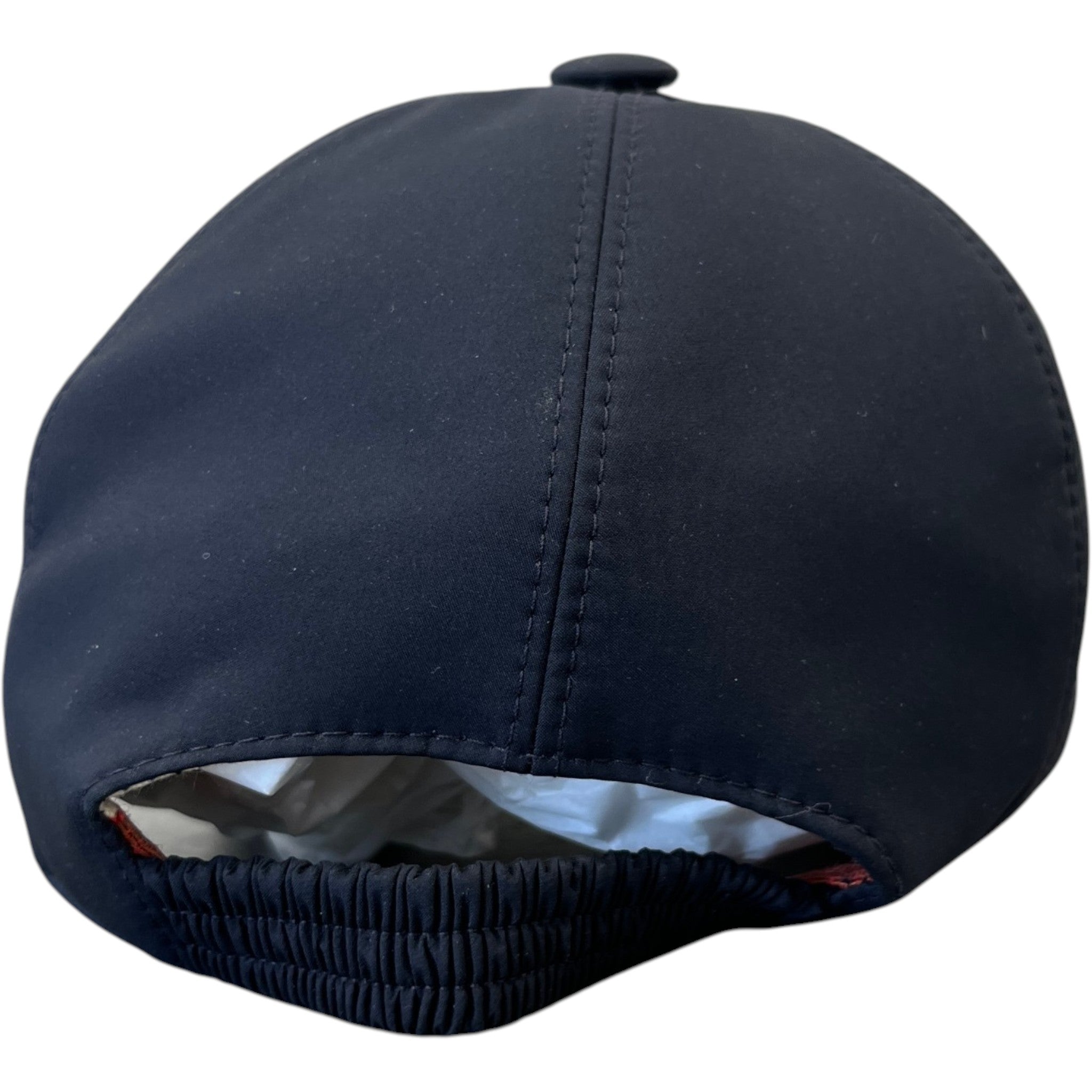 Men's Embroidered Logo Baseball Cap Navy Size S