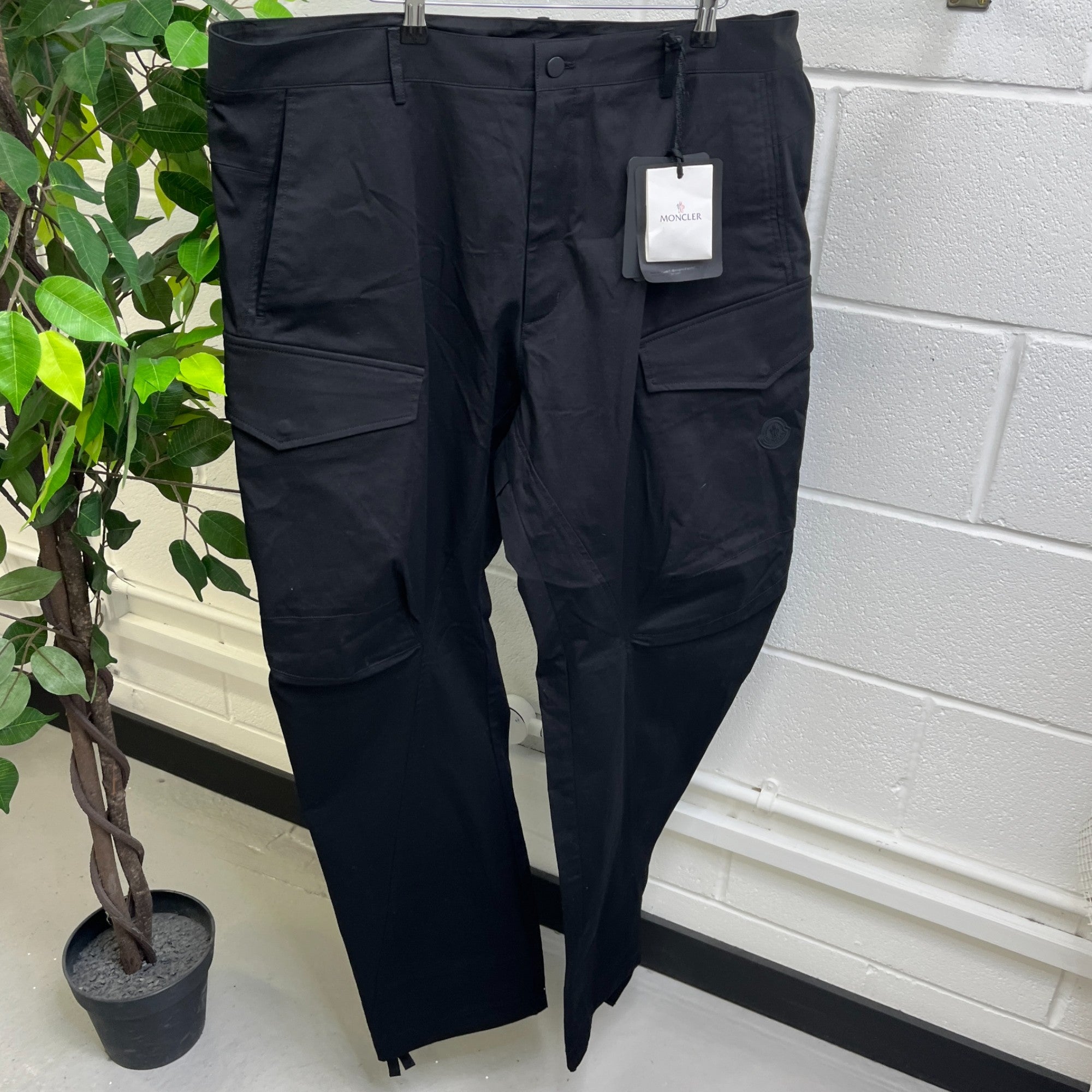 Men's Pantalone Sportivo Cargos Black Size IT 56 / UK 40