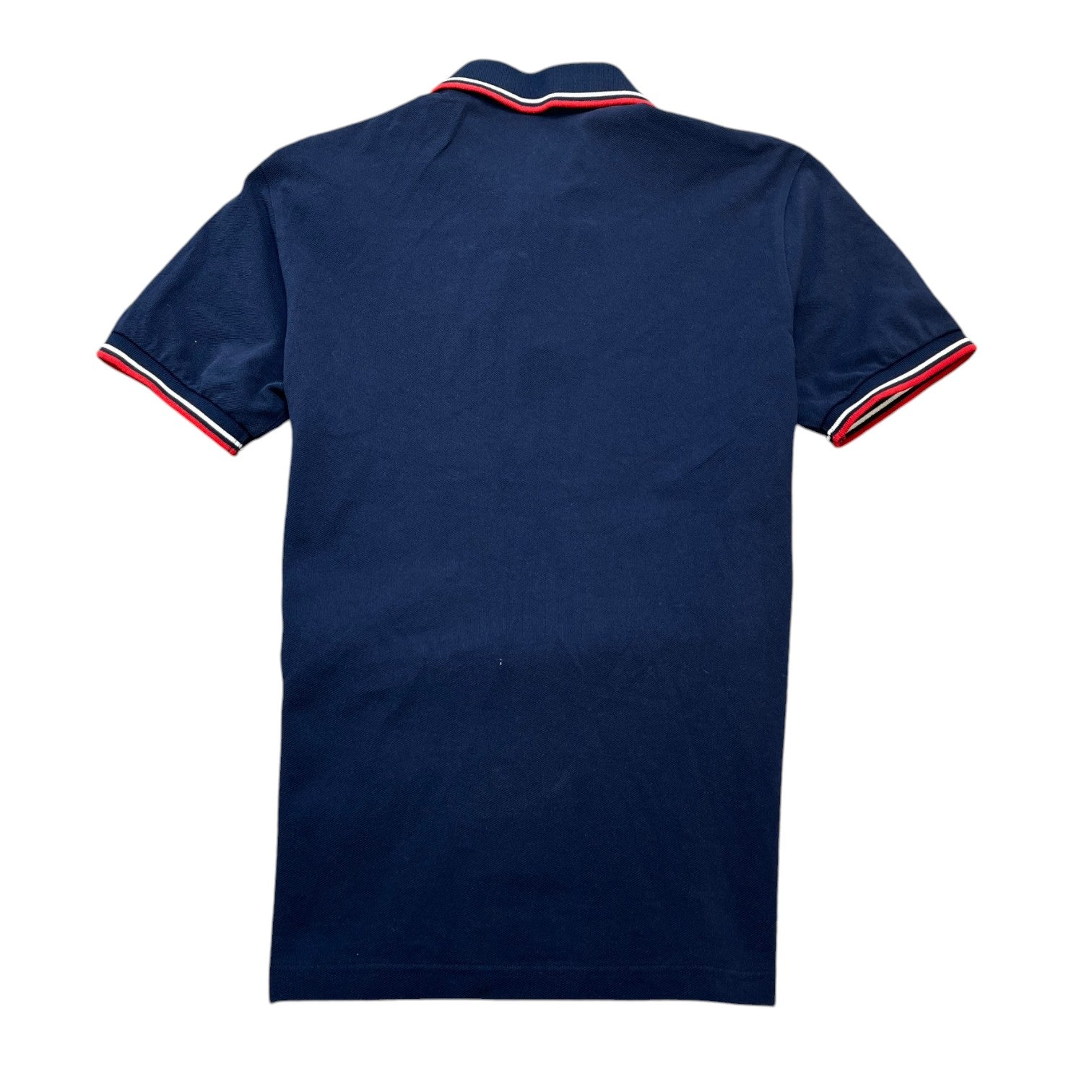 Men's Tab Logo Polo Shirt Navy Size L